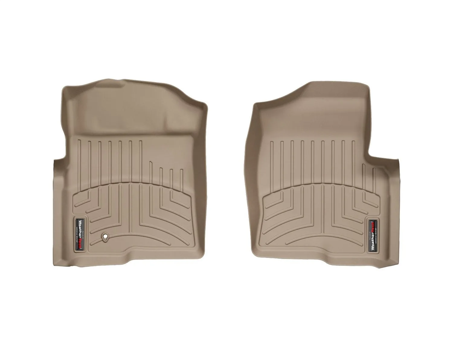WeatherTech FloorLiner™ DigitalFit®; Tan; Front;