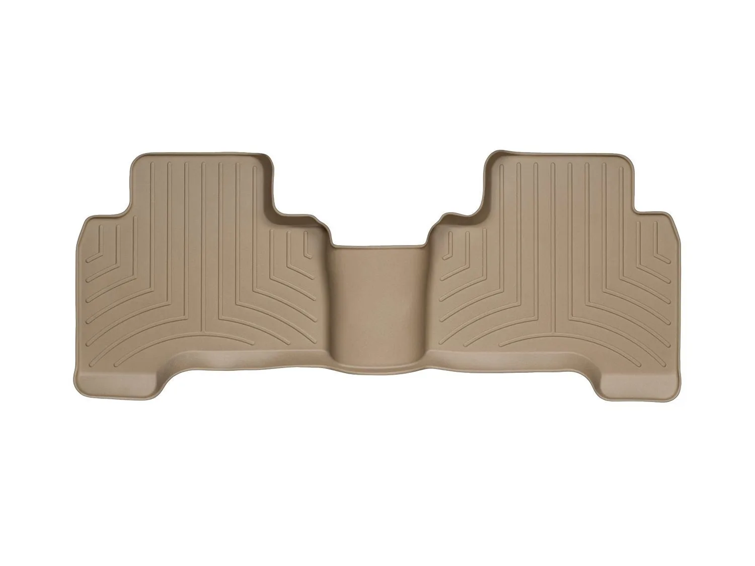 WeatherTech FloorLiner™ DigitalFit®; Tan; Rear;