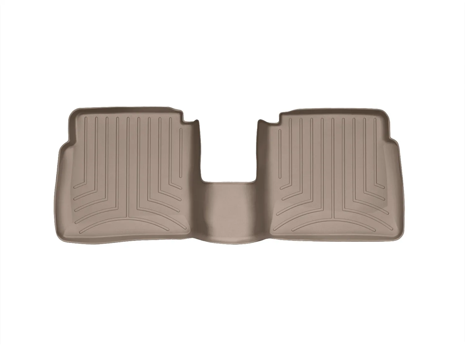 WeatherTech FloorLiner™ DigitalFit®; Tan; Rear;