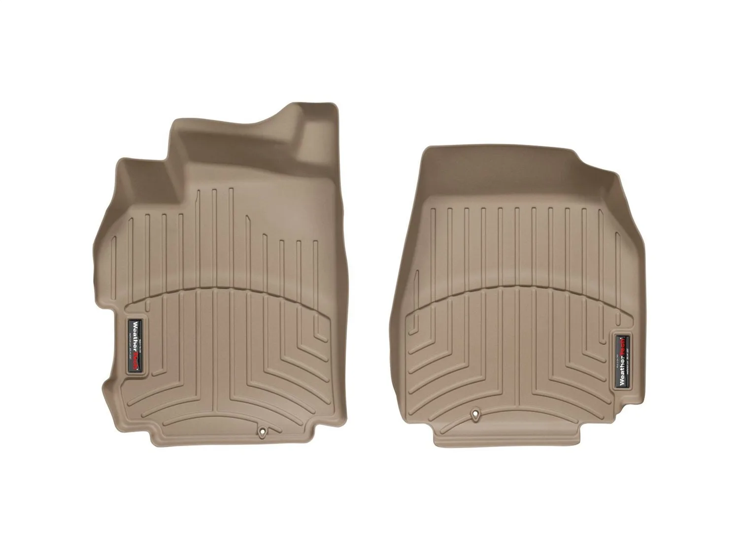WeatherTech FloorLiner™ DigitalFit®; Tan; Front;