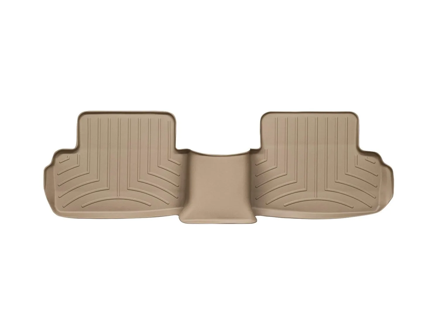 WeatherTech FloorLiner™ DigitalFit®; Tan; Rear;