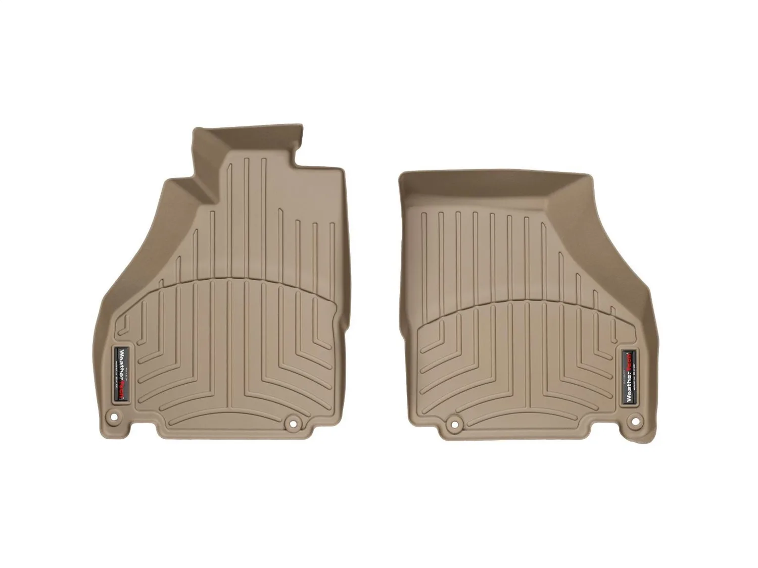 WeatherTech FloorLiner™ DigitalFit®; Tan; Front;