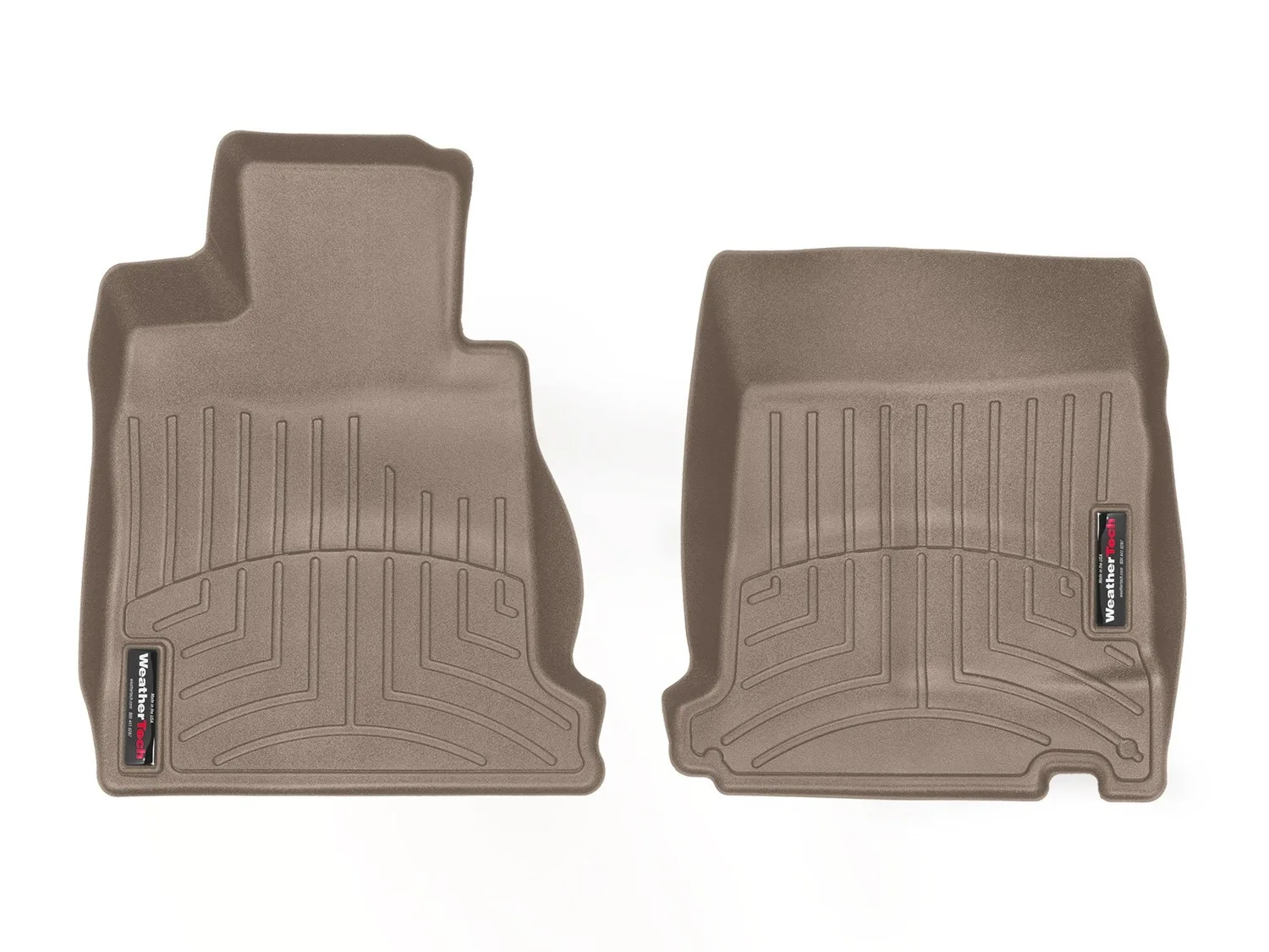 WeatherTech FloorLiner™ DigitalFit®; Tan; Front;