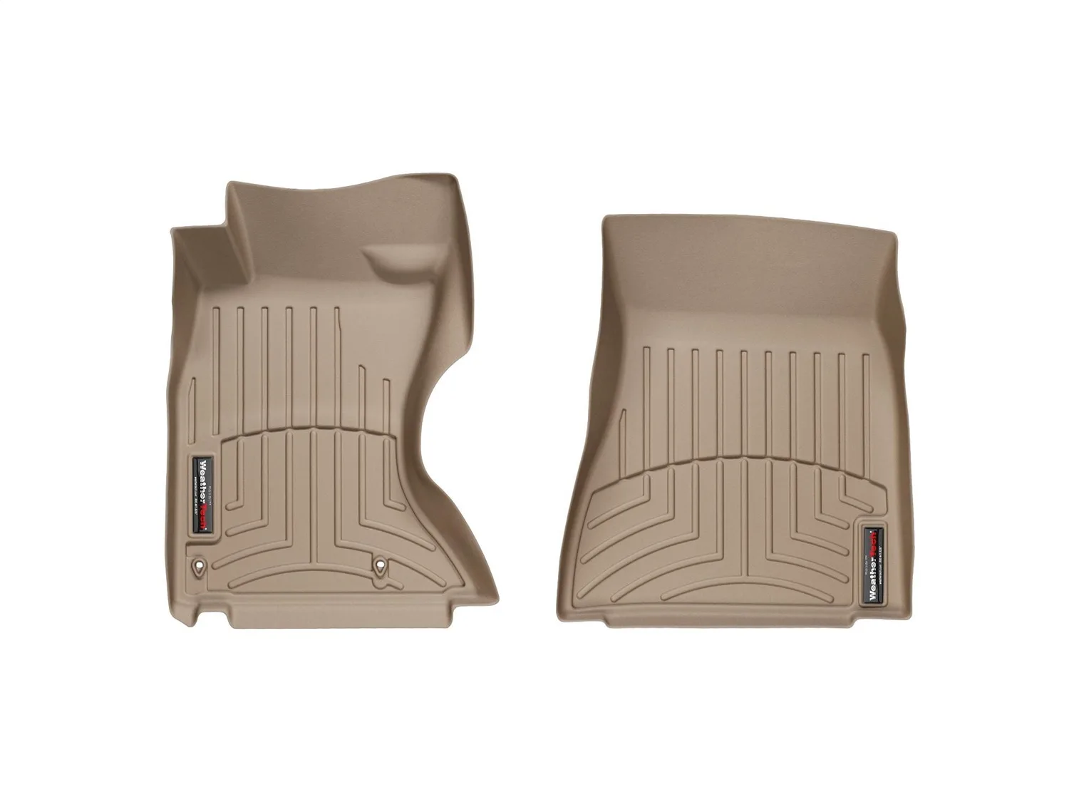 WeatherTech FloorLiner™ DigitalFit®; Tan; Front;