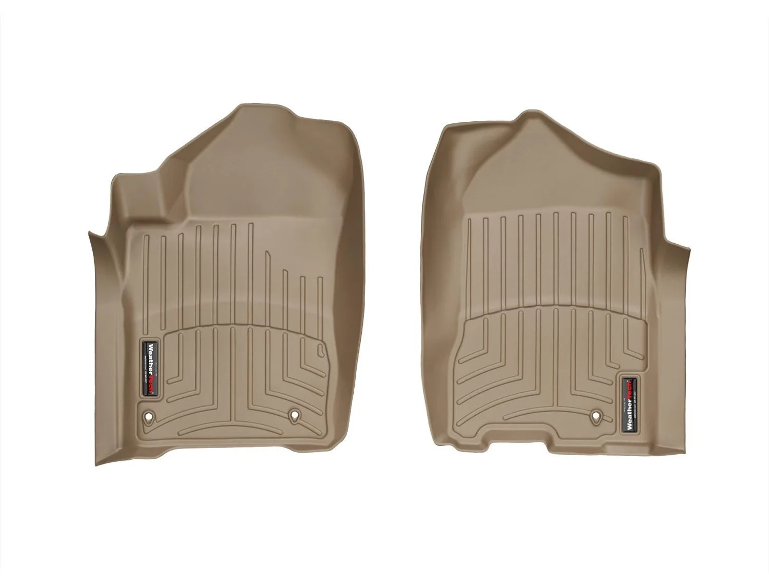 WeatherTech FloorLiner™ DigitalFit®; Tan; Front;
