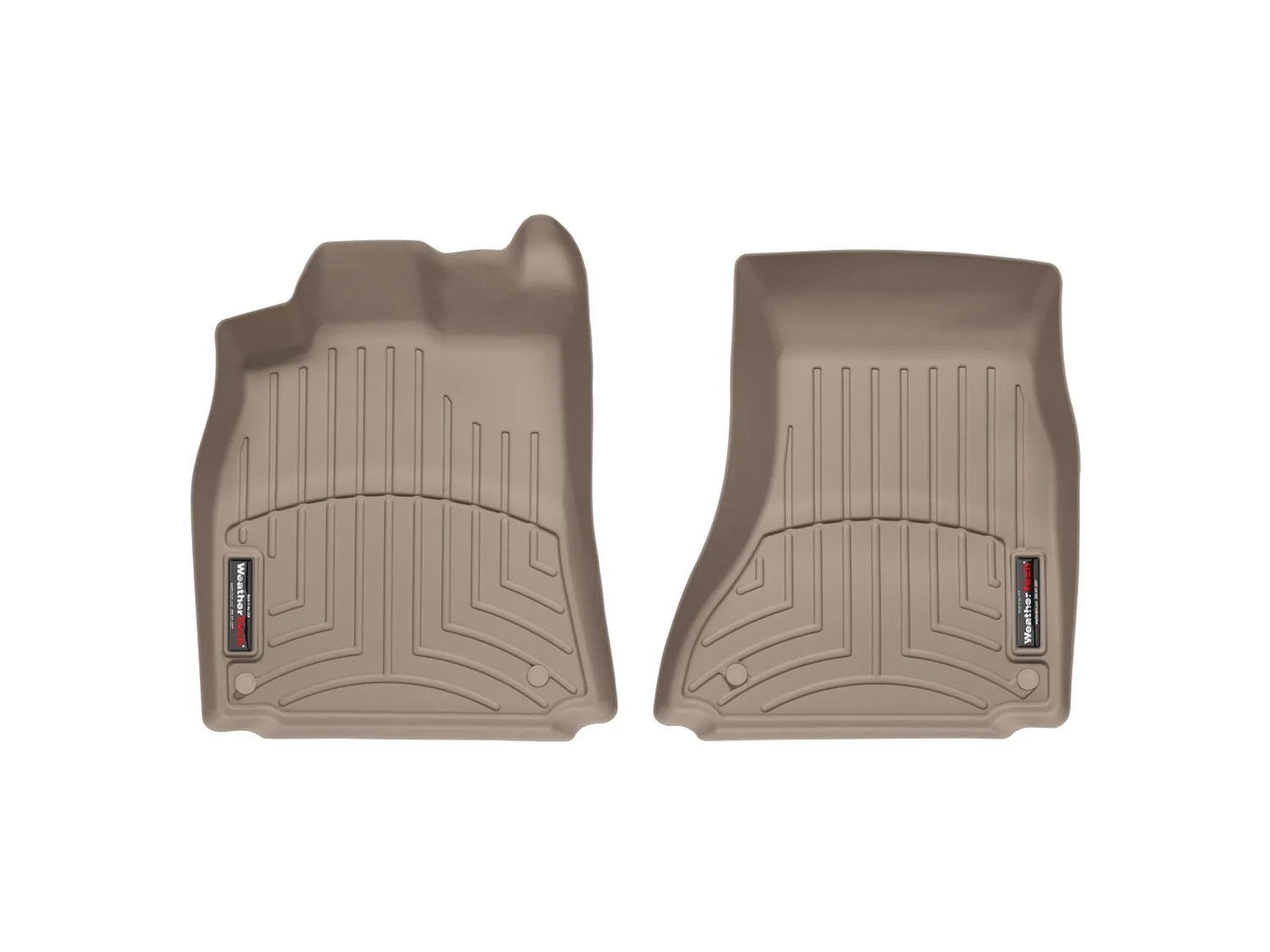 WeatherTech FloorLiner™ DigitalFit®; Tan; Front;