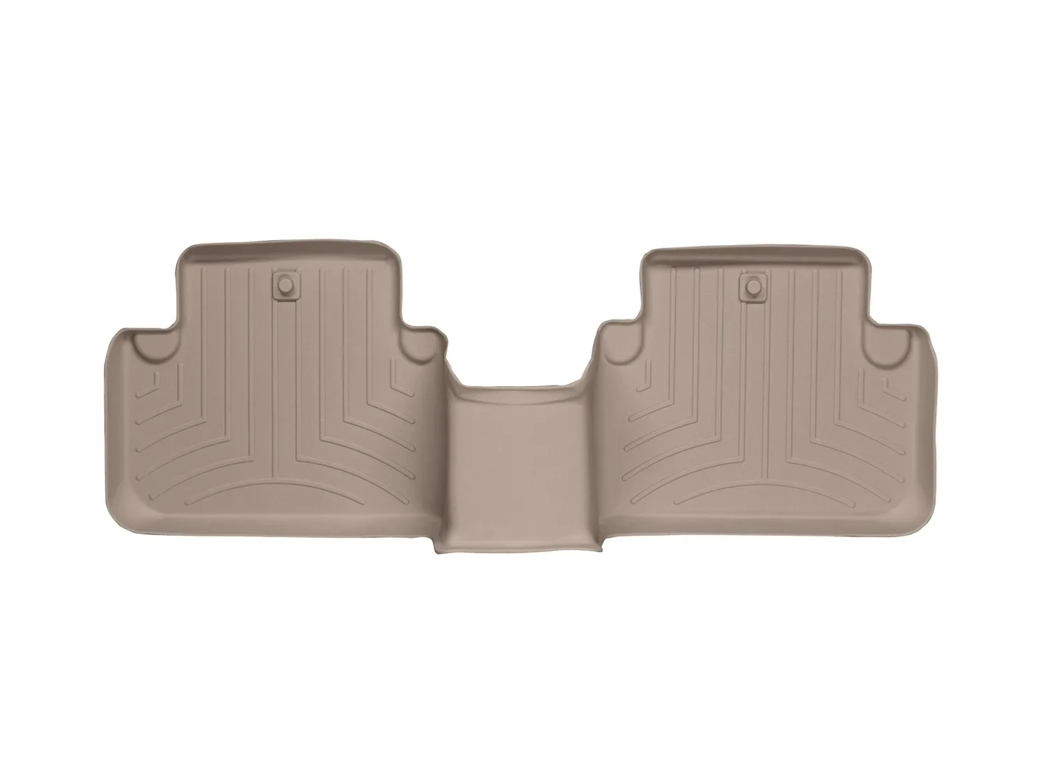 WeatherTech FloorLiner™ DigitalFit®; Tan; Rear;