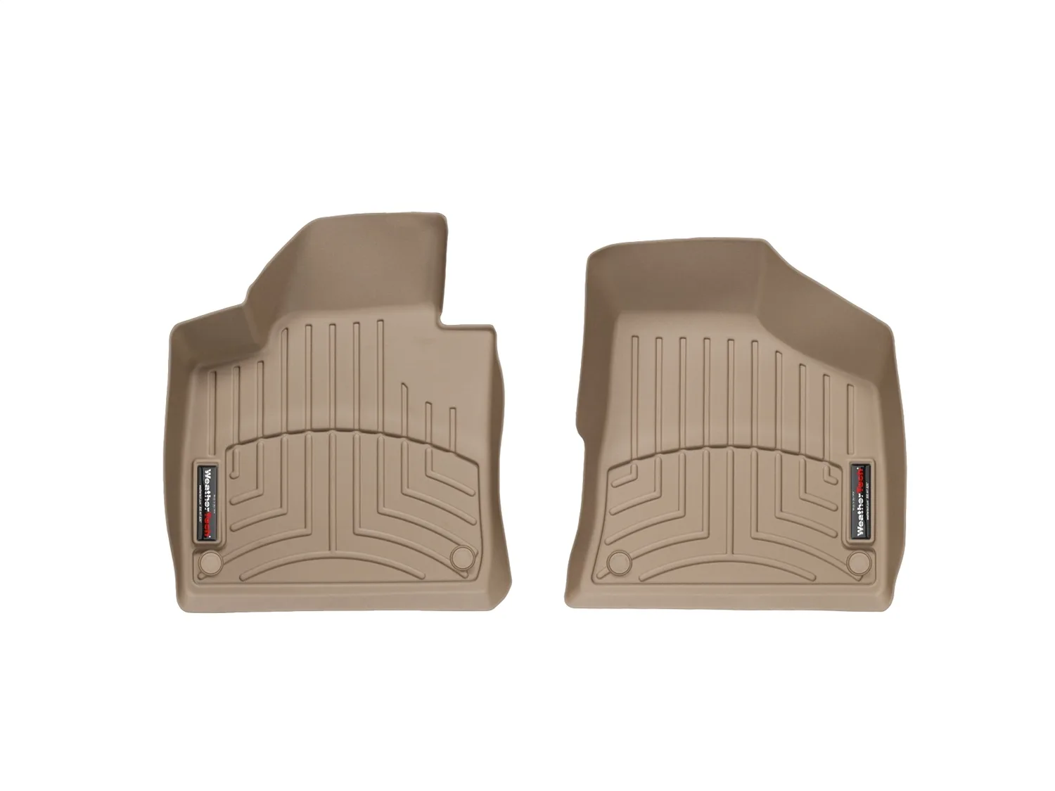 WeatherTech FloorLiner™ DigitalFit®; Tan; Front;