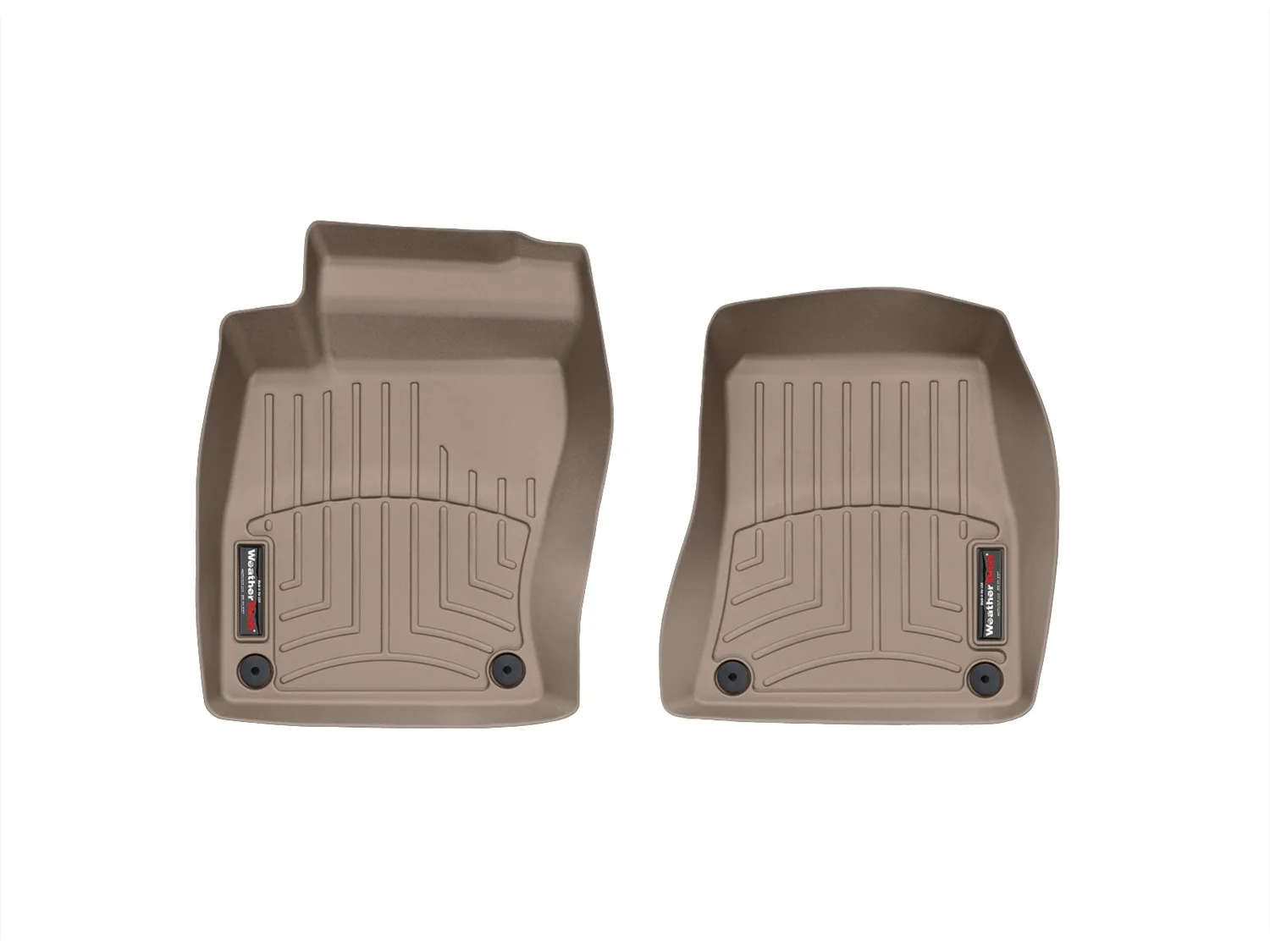 WeatherTech FloorLiner™ DigitalFit®; Tan; Front;