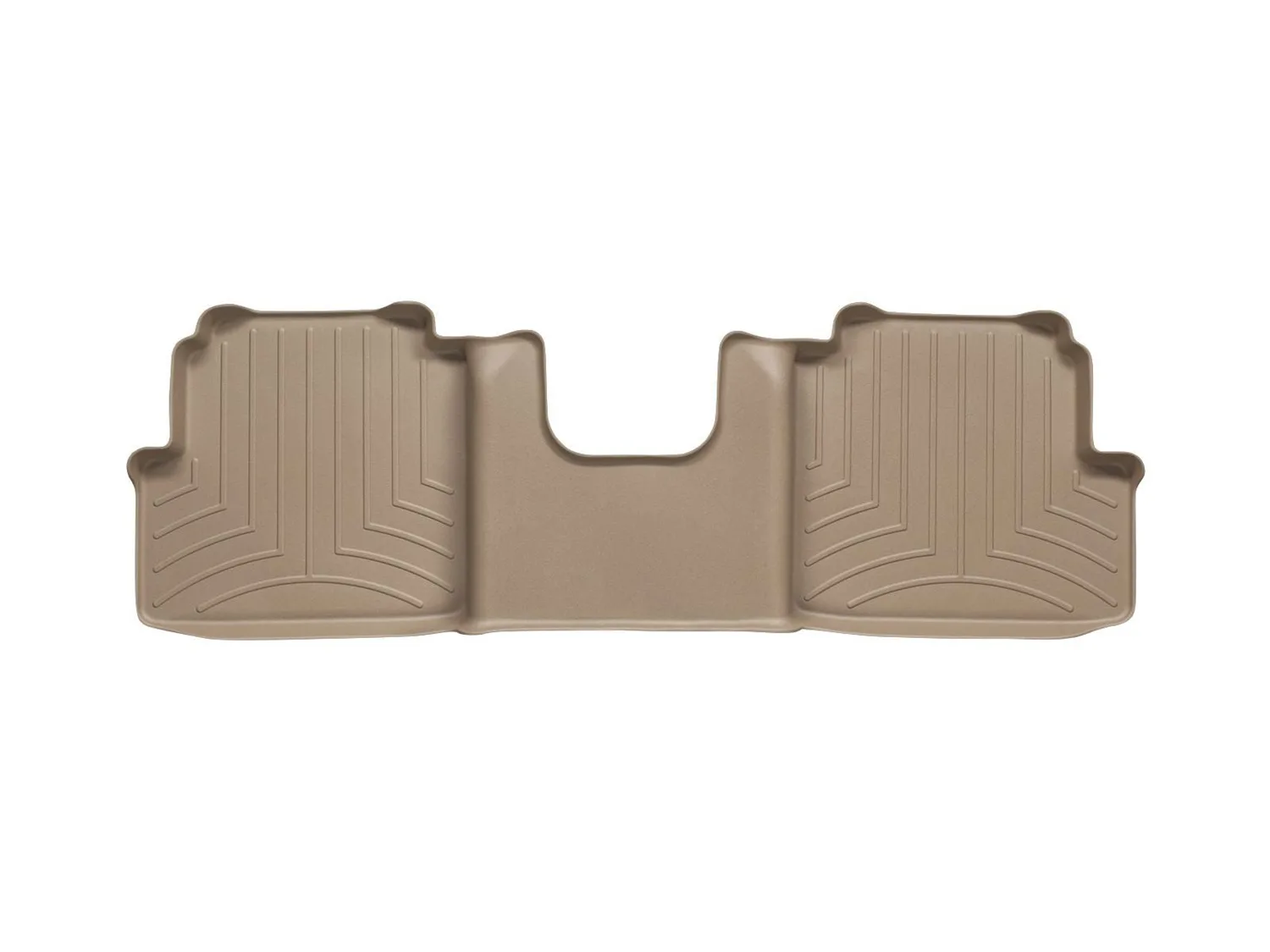 WeatherTech FloorLiner™ DigitalFit®; Tan; Rear;