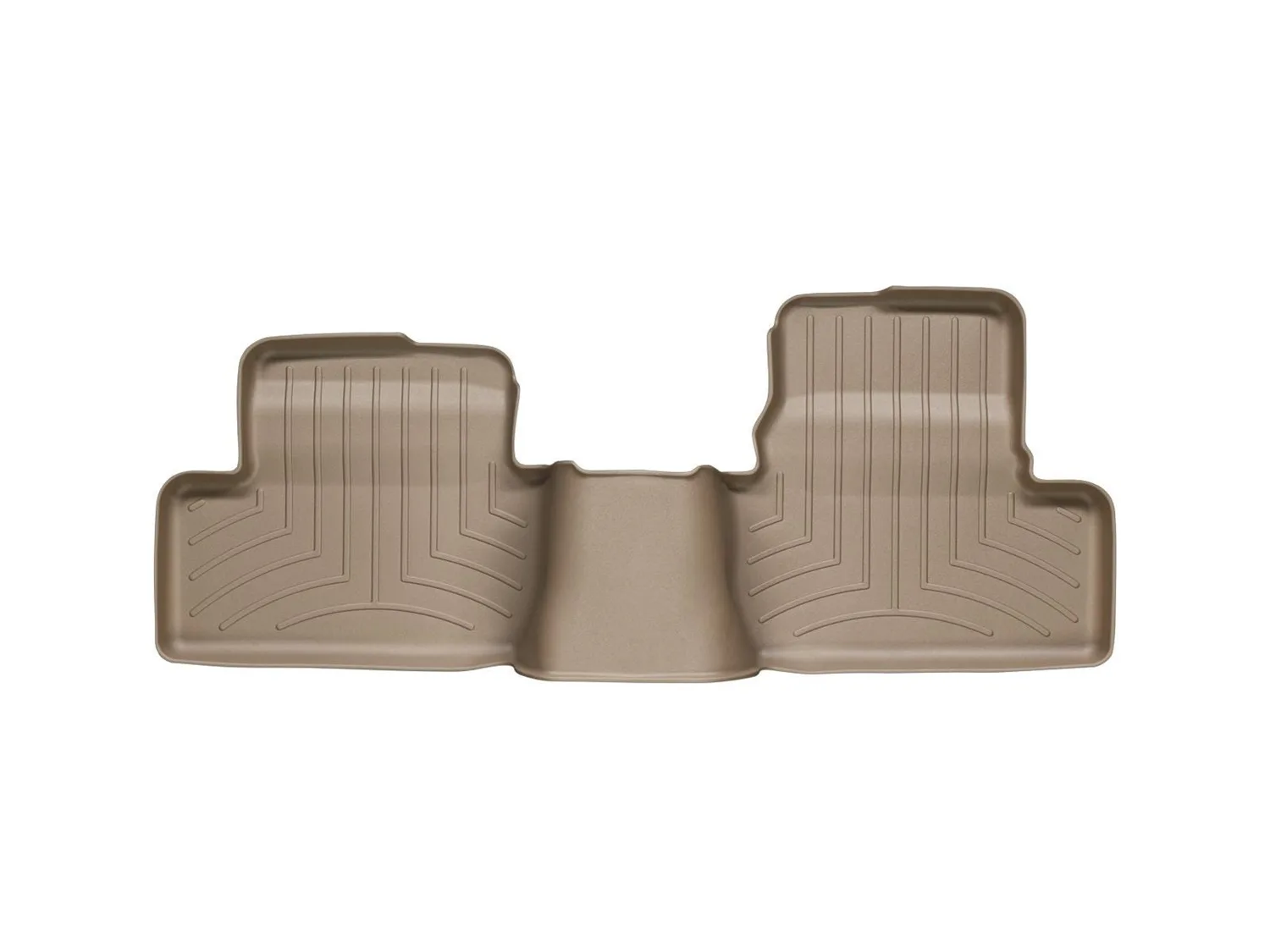 WeatherTech FloorLiner™ DigitalFit®; Tan; Rear;
