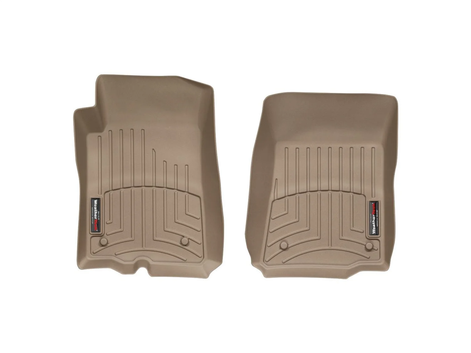 WeatherTech FloorLiner™ DigitalFit®; Tan; Front;