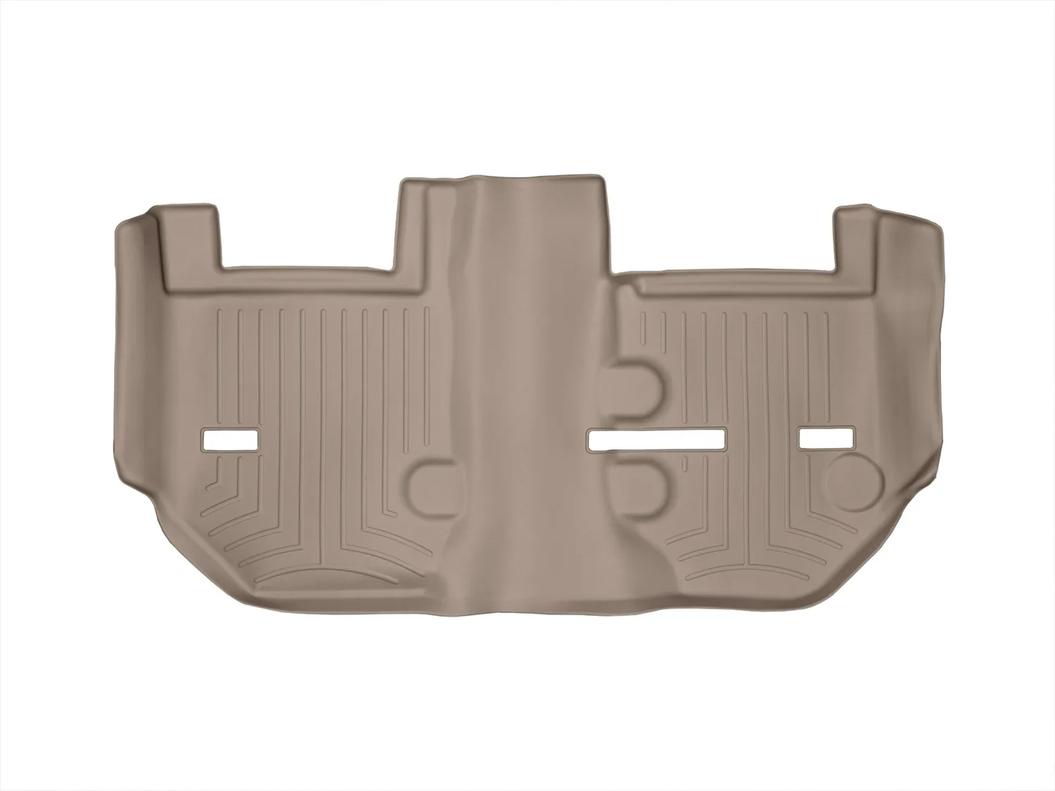 WeatherTech FloorLiner™ DigitalFit®; Tan; Rear;