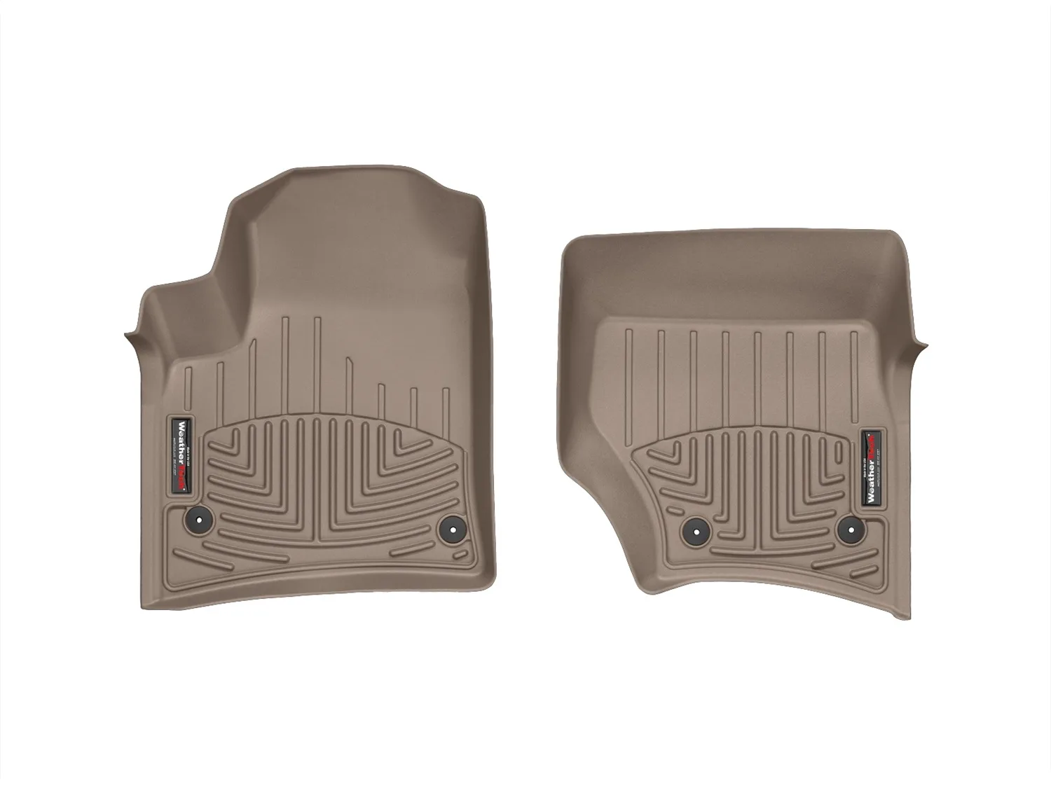 WeatherTech FloorLiner™ DigitalFit®; Tan; Front;