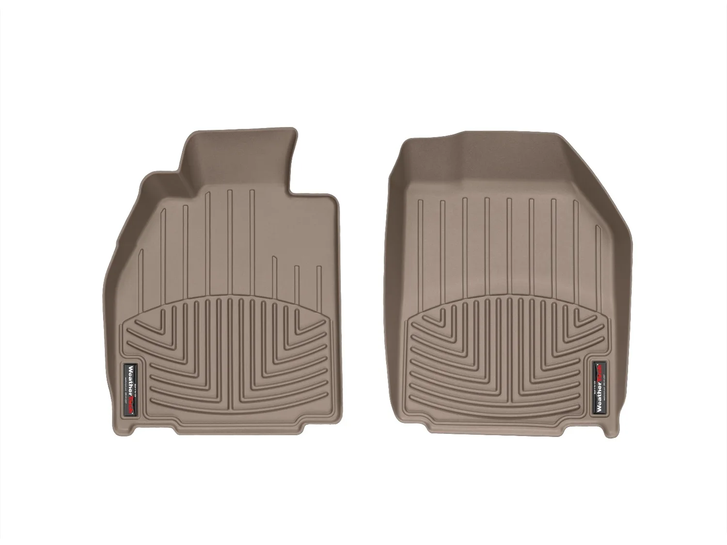 WeatherTech FloorLiner™ DigitalFit®; Tan; Front;