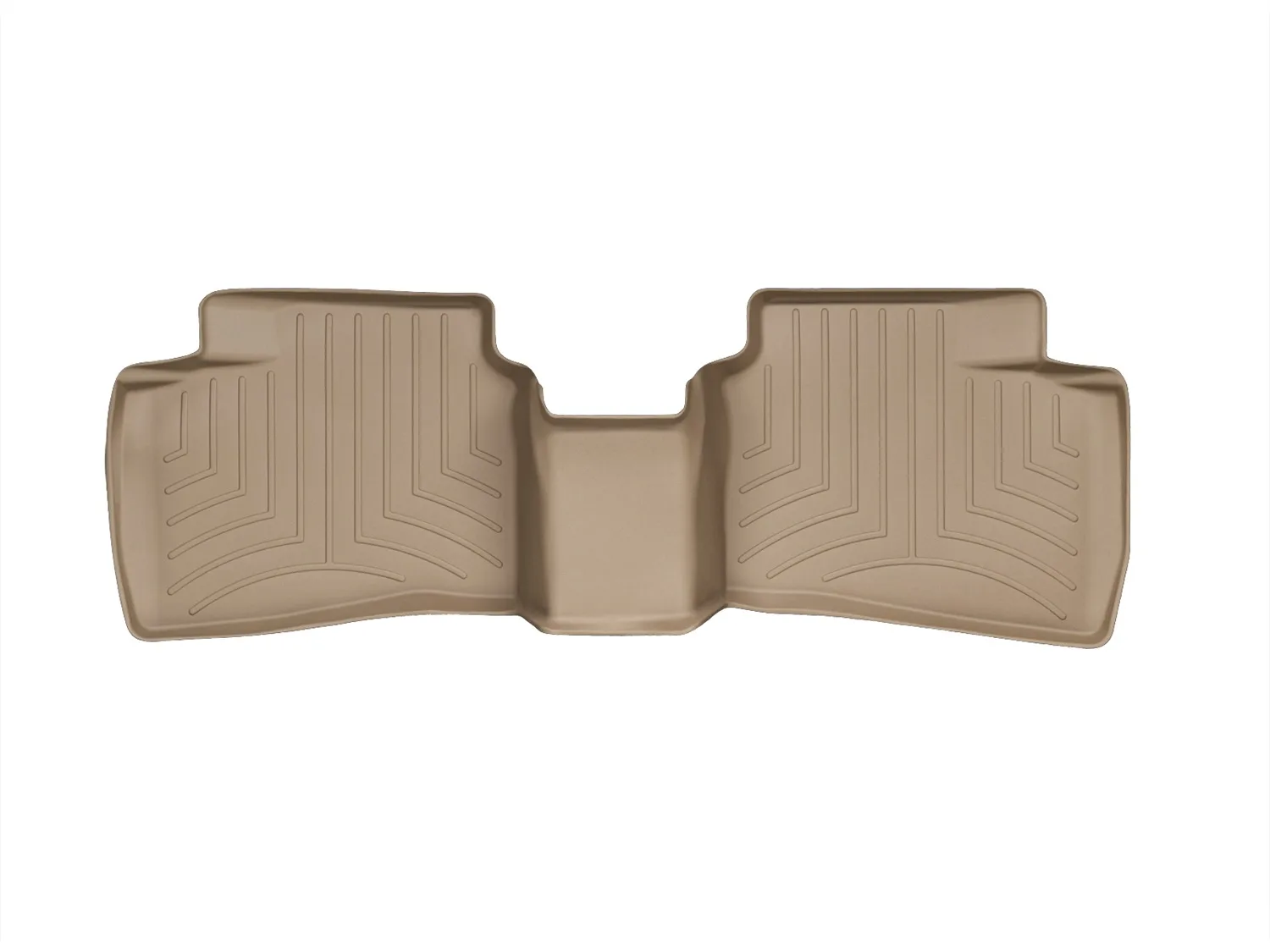 WeatherTech FloorLiner™ DigitalFit®; Tan; Rear;