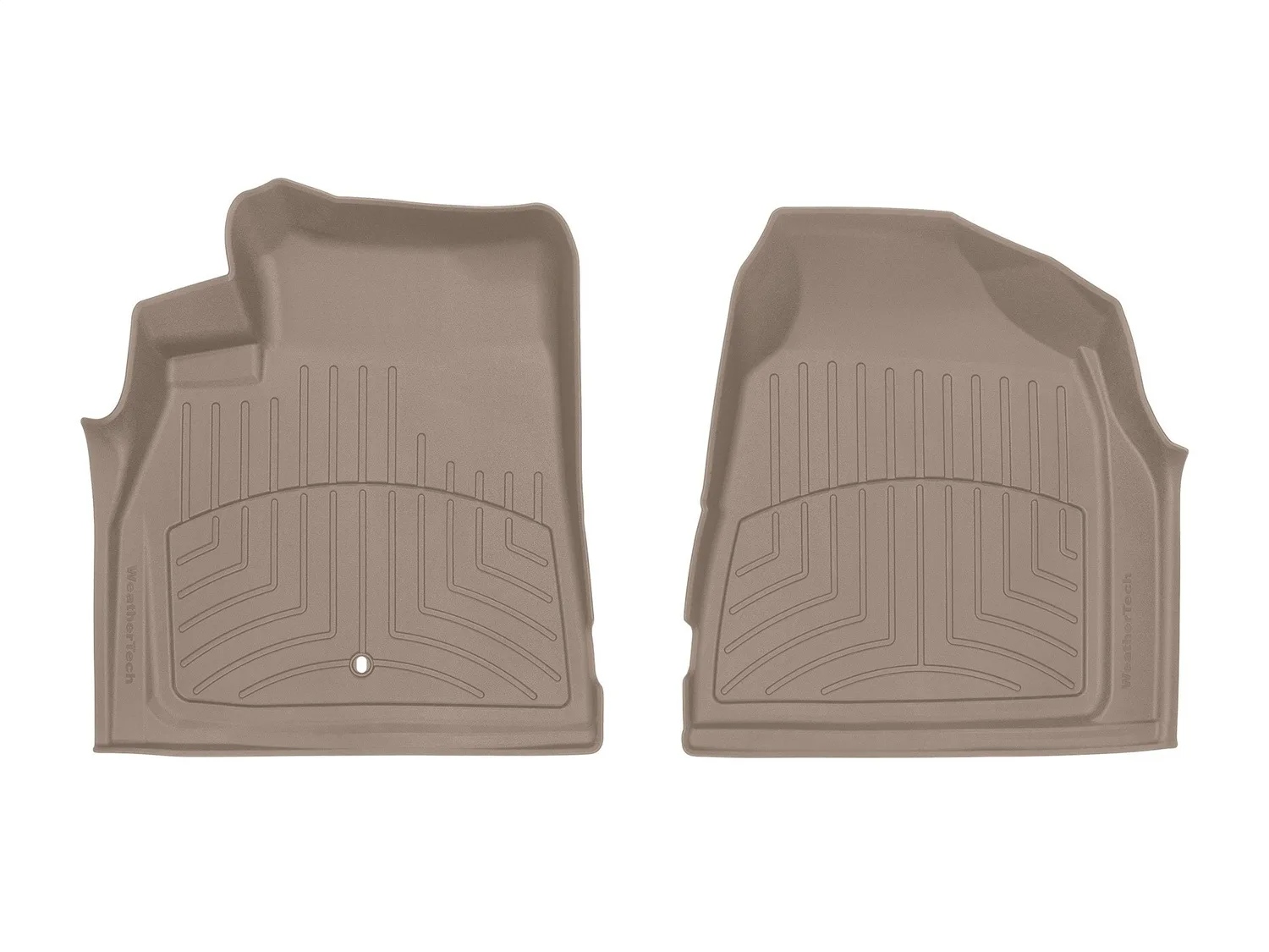 WeatherTech FloorLiner™ HP; Tan; Front;