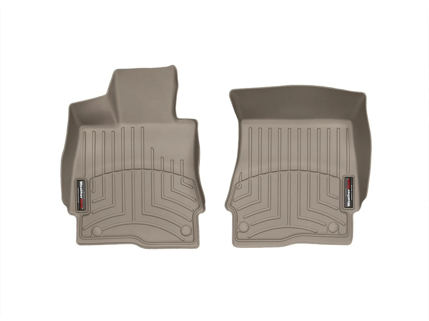 WeatherTech FloorLiner™ DigitalFit®; Tan; Front;