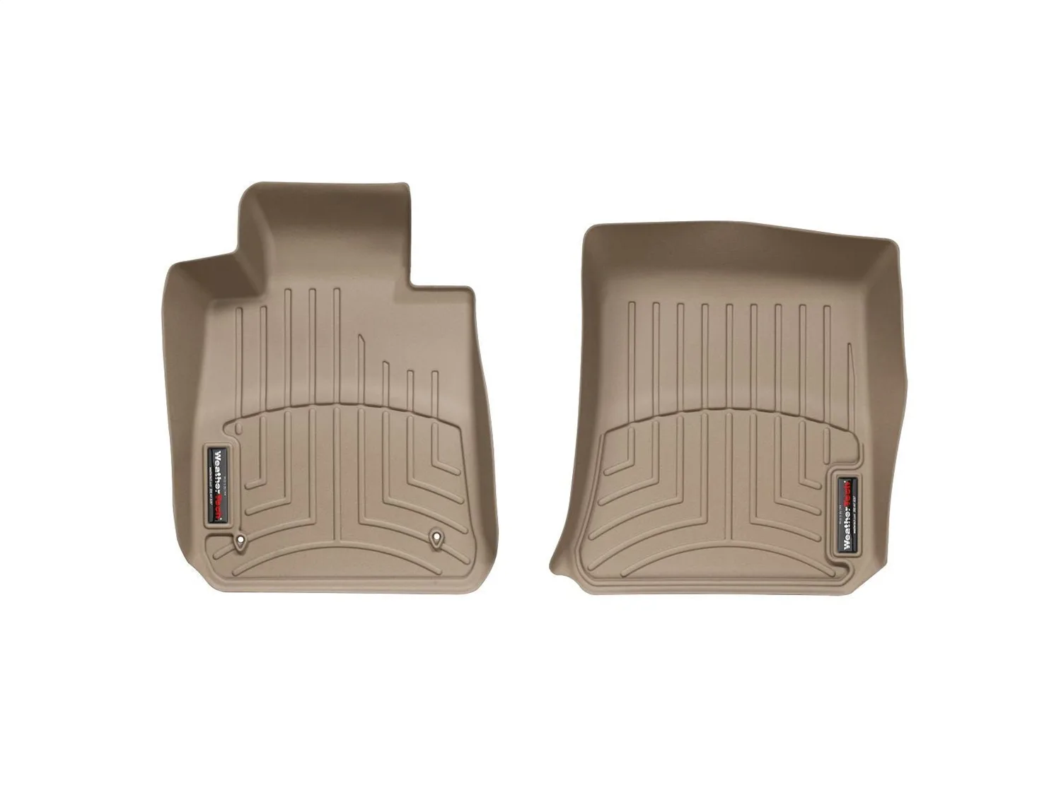 WeatherTech FloorLiner™ DigitalFit®; Tan; Front;
