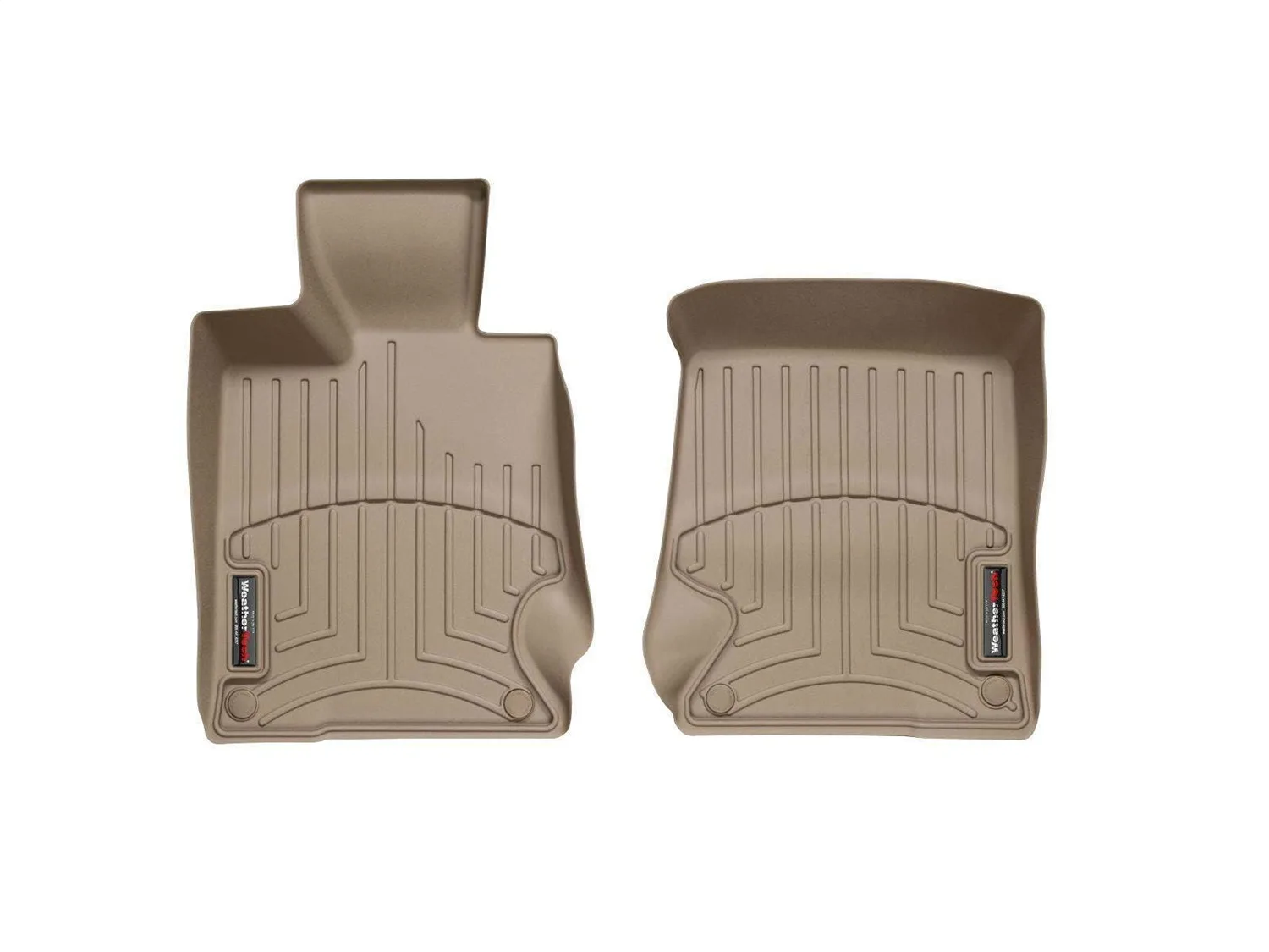 WeatherTech FloorLiner™ DigitalFit®; Tan; Front;
