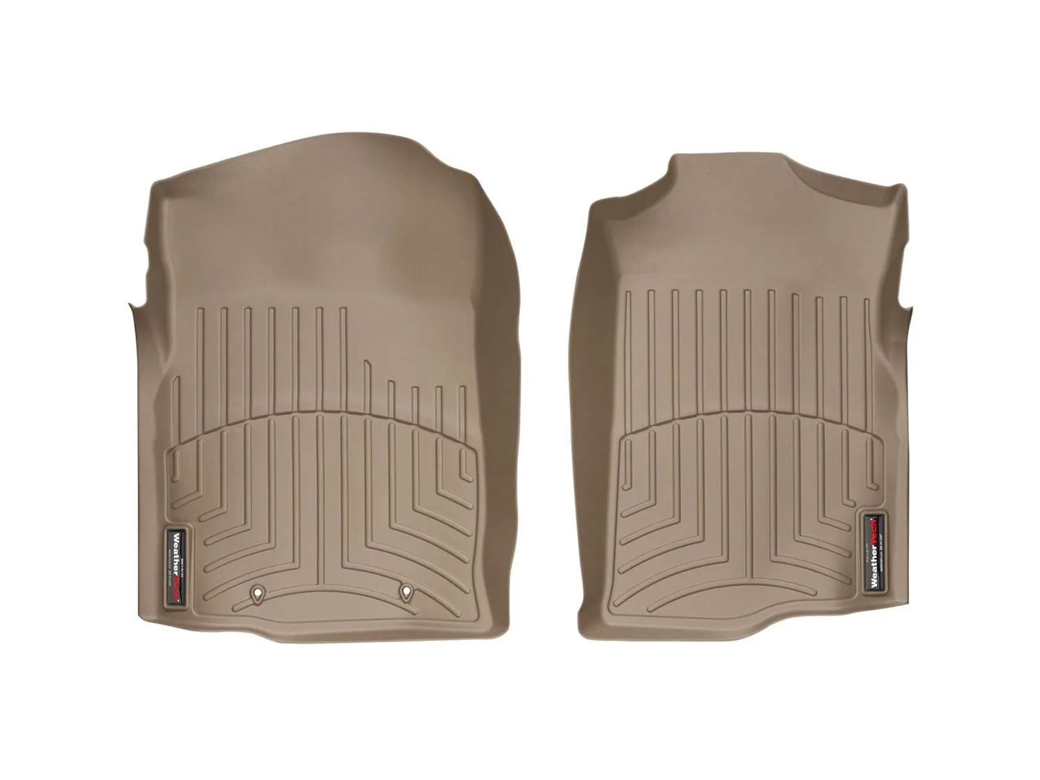 WeatherTech FloorLiner™ DigitalFit®; Tan; Front;