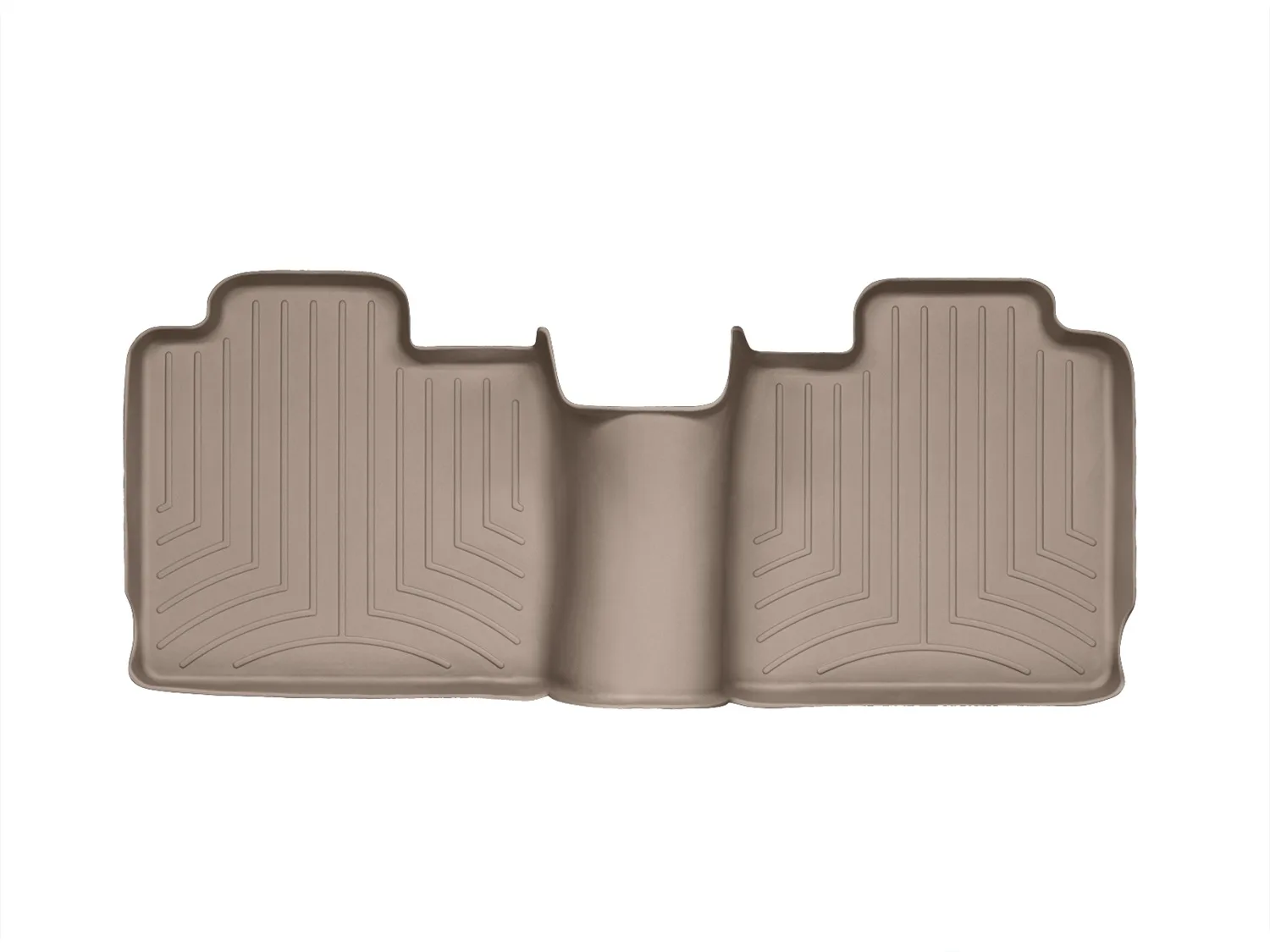 WeatherTech FloorLiner™ DigitalFit®; Tan; Rear;
