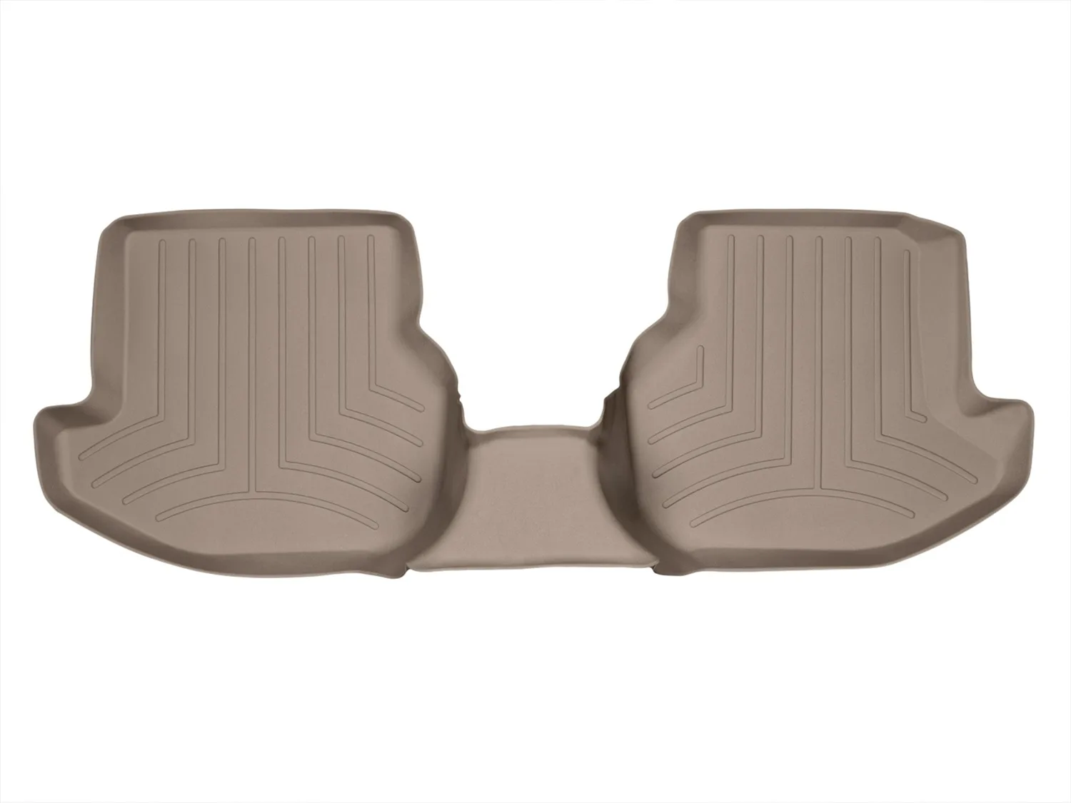 WeatherTech FloorLiner™ DigitalFit®; Tan; Rear;