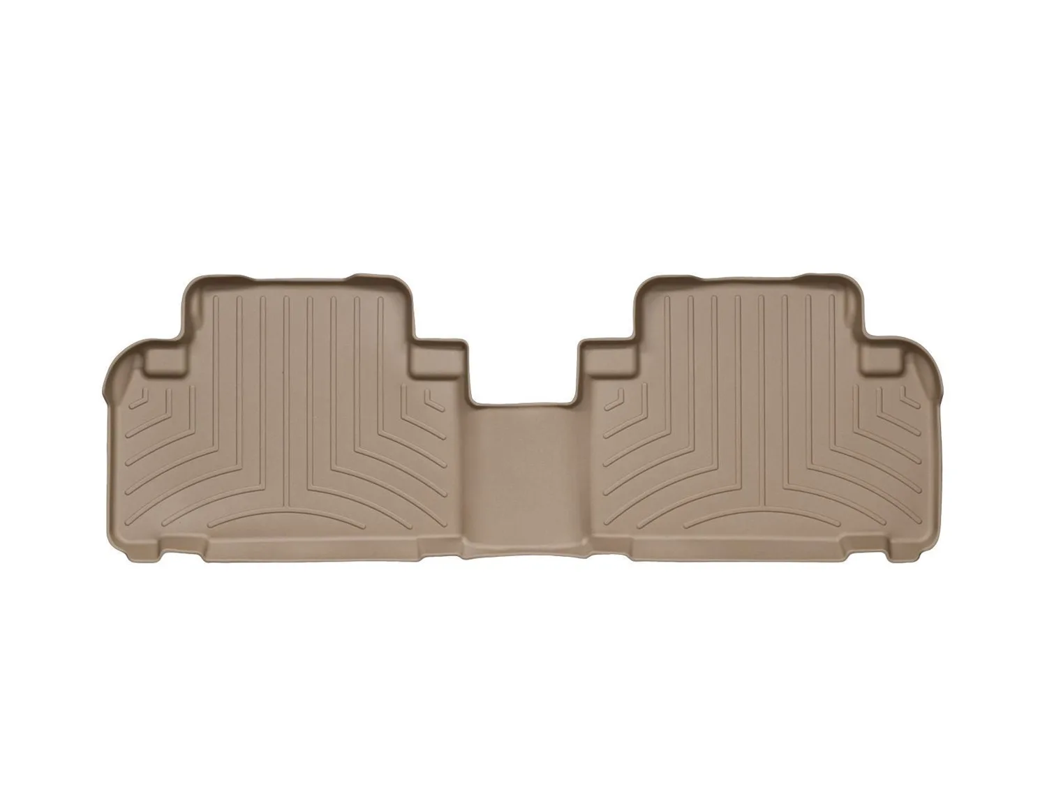 WeatherTech FloorLiner™ DigitalFit®; Tan; Rear;