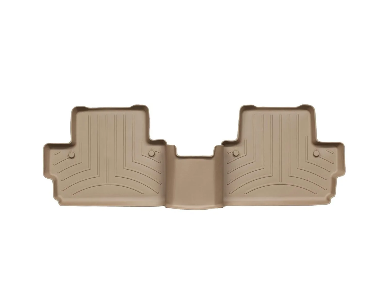 WeatherTech FloorLiner™ DigitalFit®; Tan; Rear;