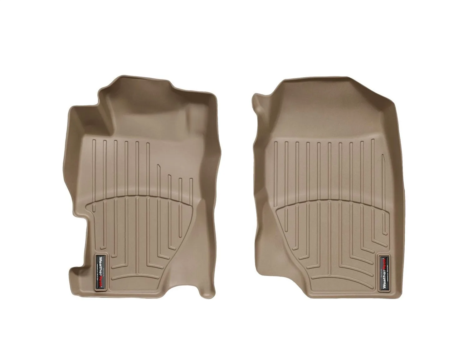 WeatherTech FloorLiner™ DigitalFit®; Tan; Front;