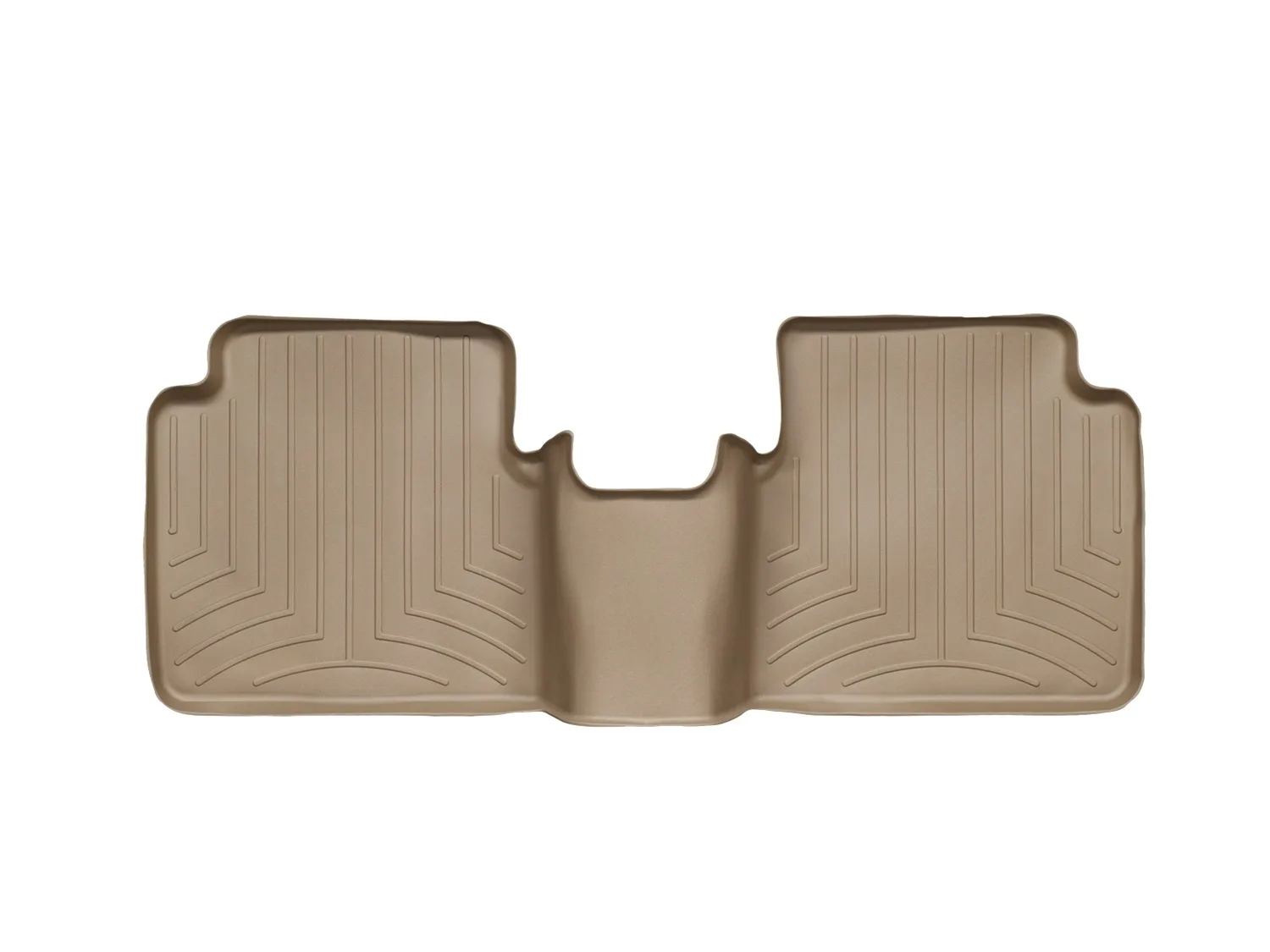 WeatherTech FloorLiner™ DigitalFit®; Tan; Rear;