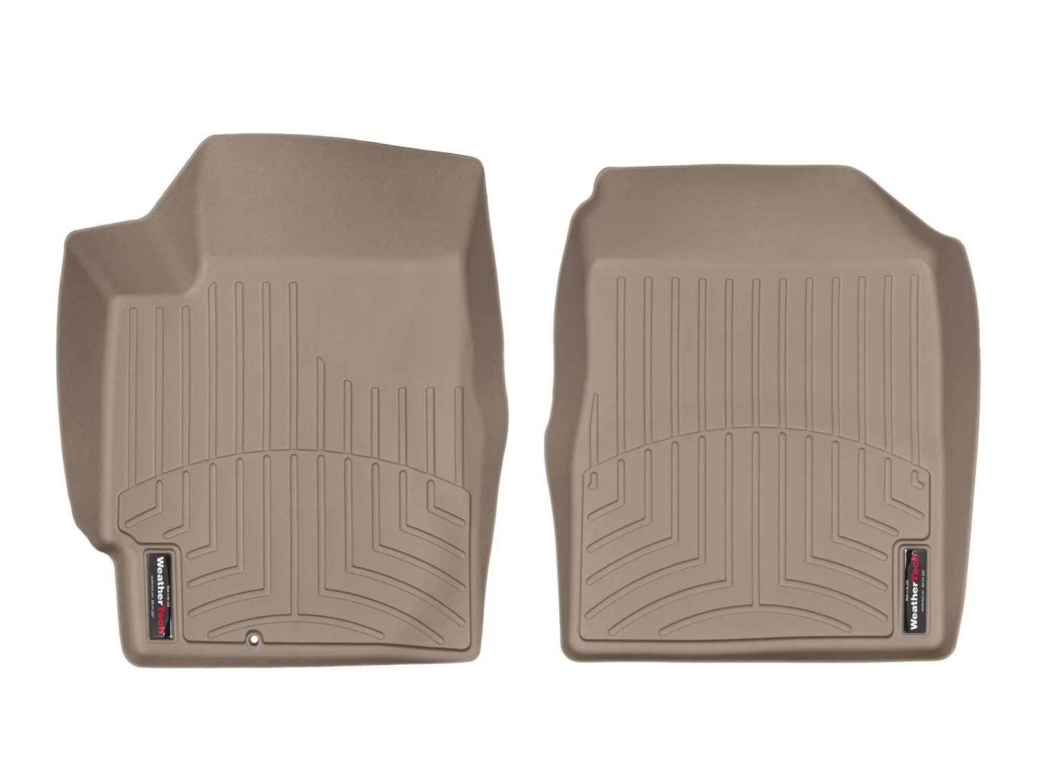 WeatherTech FloorLiner™ DigitalFit®; Tan; Front;