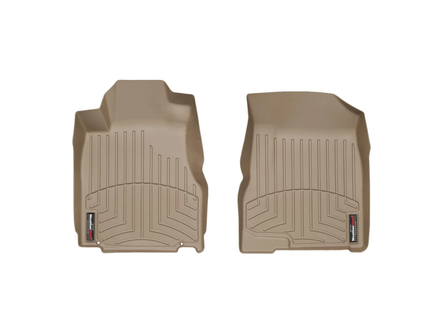 WeatherTech FloorLiner™ DigitalFit®; Tan; Front;