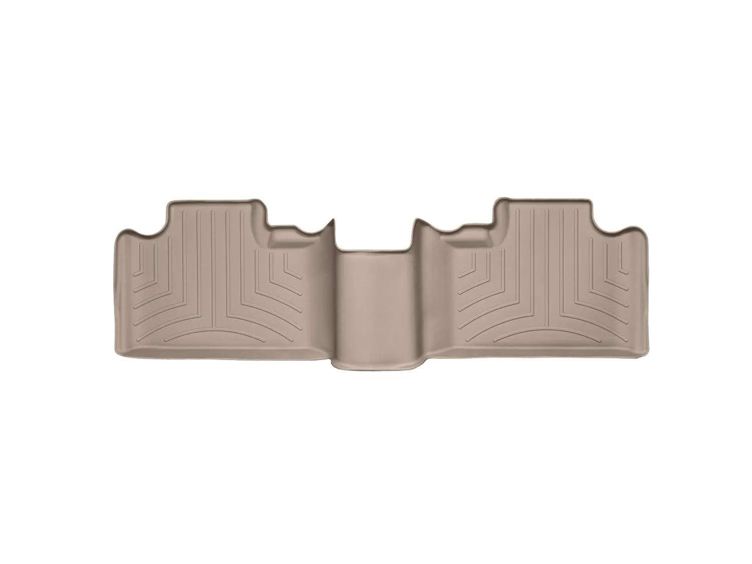 WeatherTech FloorLiner™ DigitalFit®; Tan; Rear;