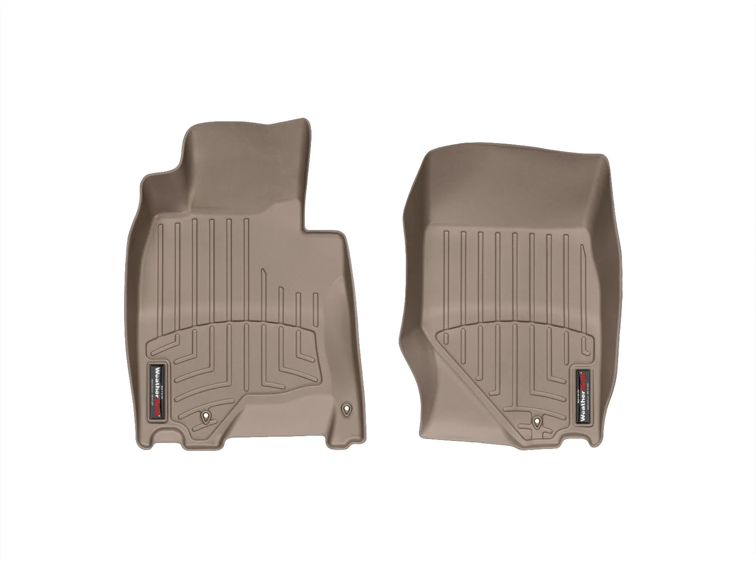 WeatherTech FloorLiner™ DigitalFit®; Tan; Front;