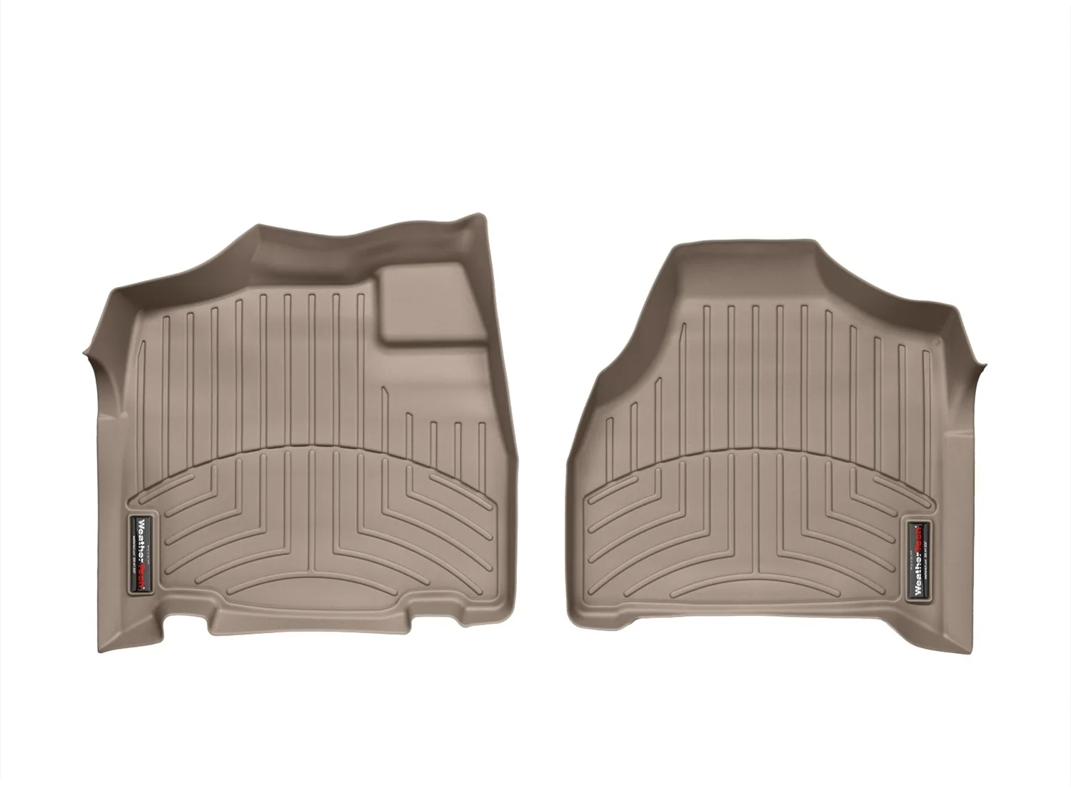 WeatherTech FloorLiner™ DigitalFit®; Tan; Front;