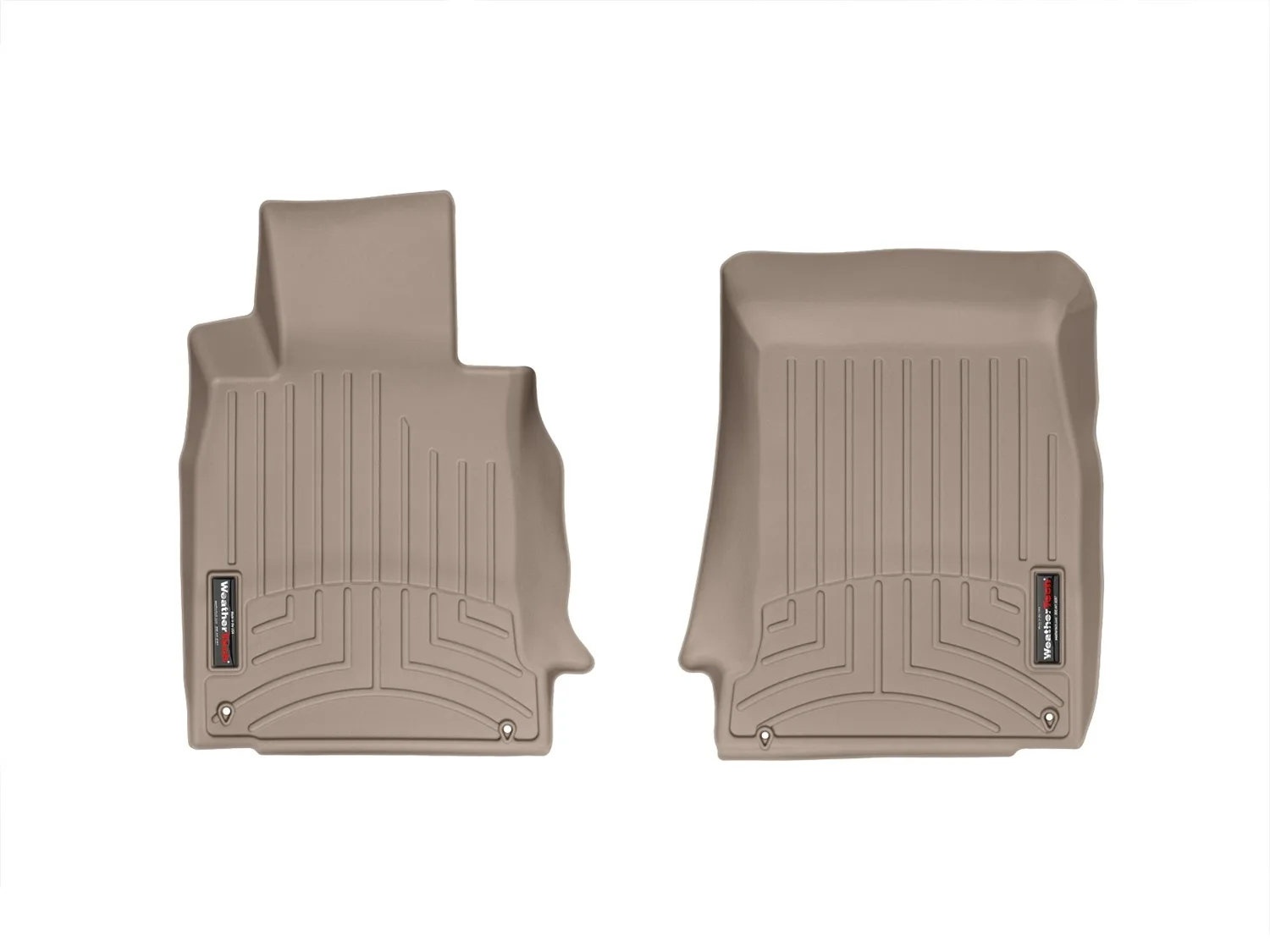 WeatherTech FloorLiner™ DigitalFit®; Tan; Front;