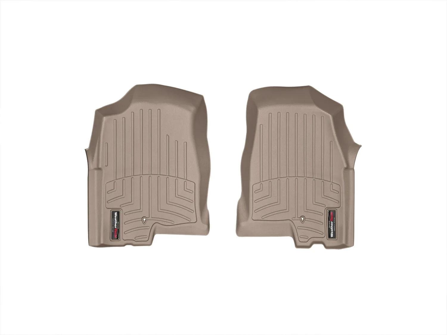 WeatherTech FloorLiner™ DigitalFit®; Tan; Front;