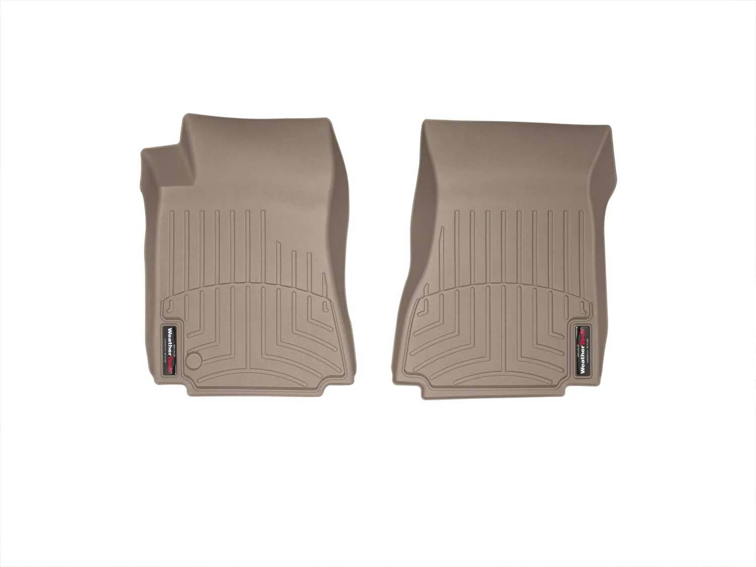 WeatherTech FloorLiner™ DigitalFit®; Tan; Front;