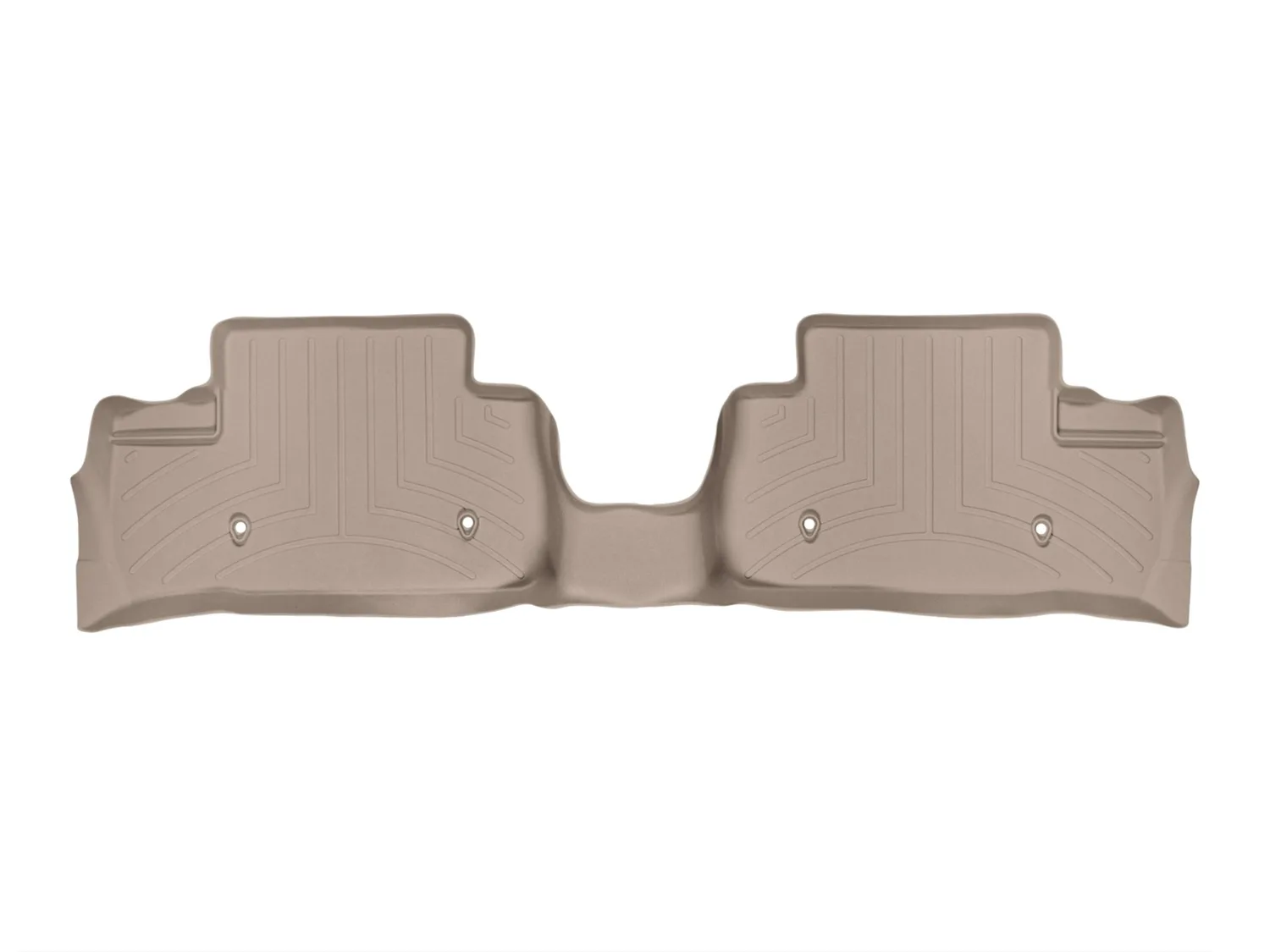 WeatherTech FloorLiner™ DigitalFit®; Tan; Rear;
