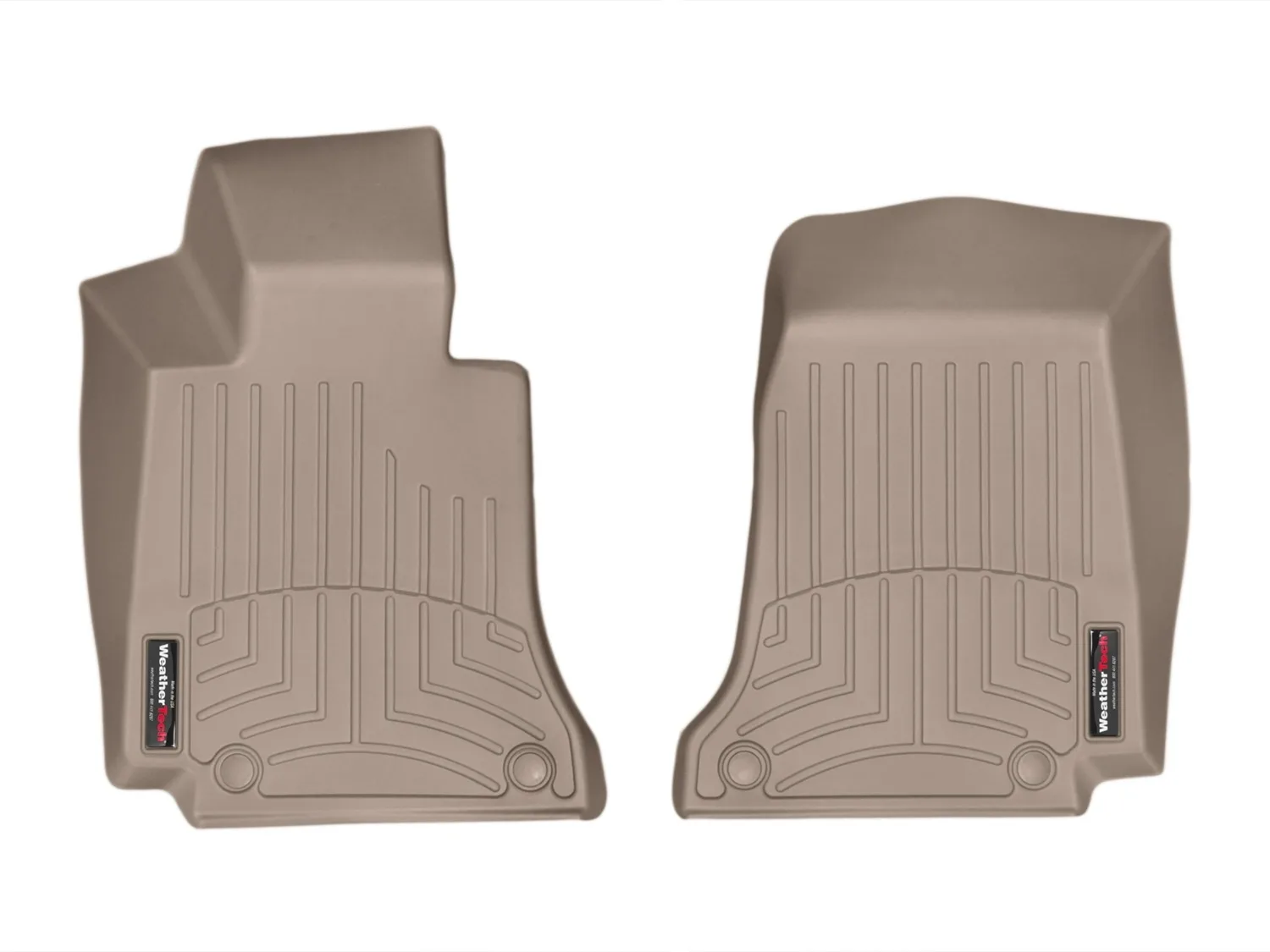 WeatherTech FloorLiner™ DigitalFit®; Tan; Front;