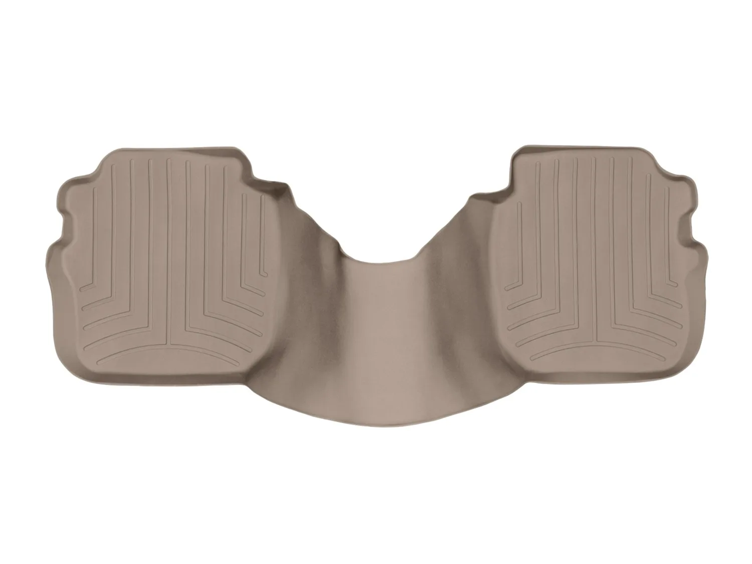 WeatherTech FloorLiner™ DigitalFit®; Tan; Rear;