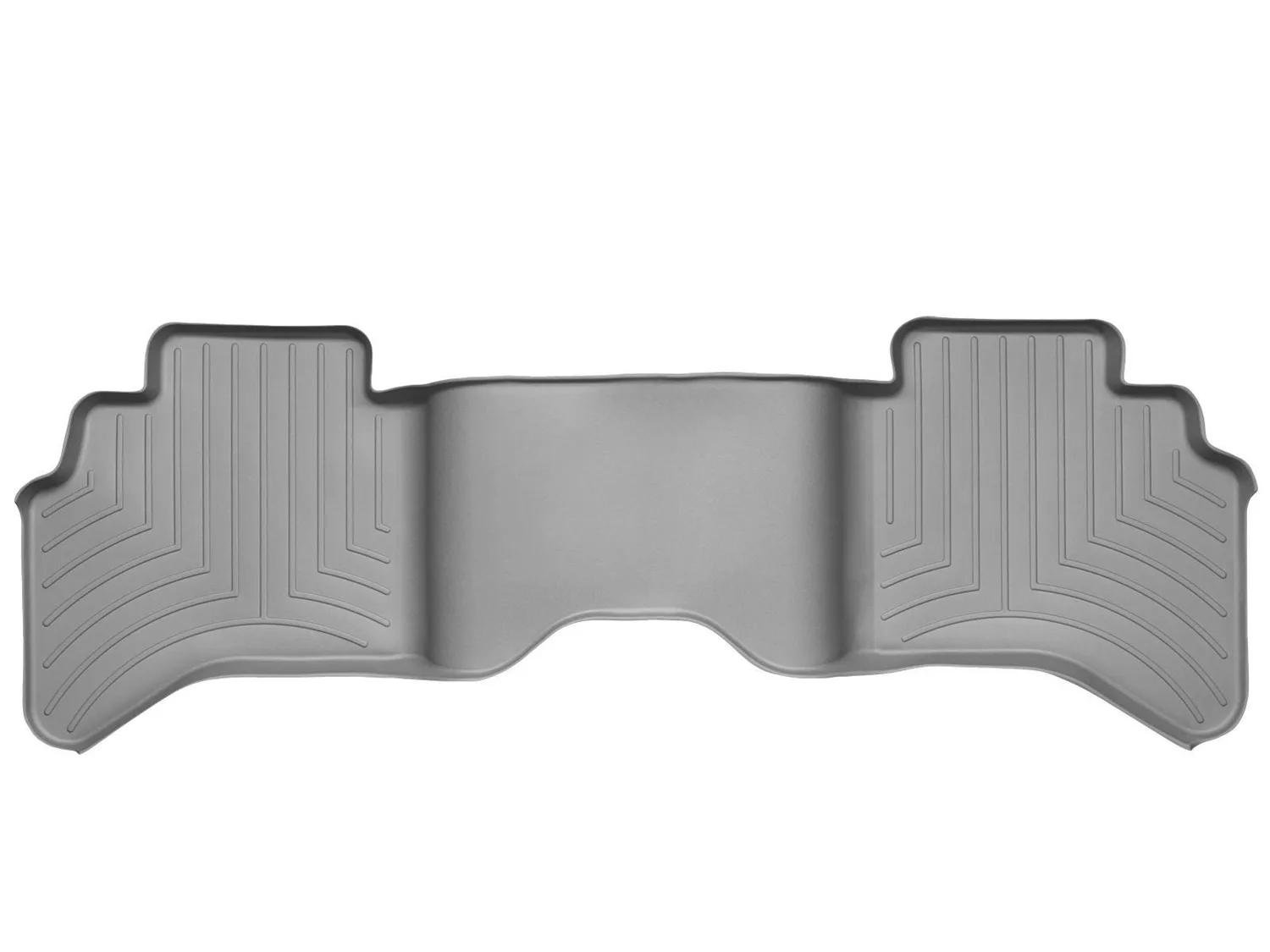 WeatherTech FloorLiner™ DigitalFit®; Gray; Rear;
