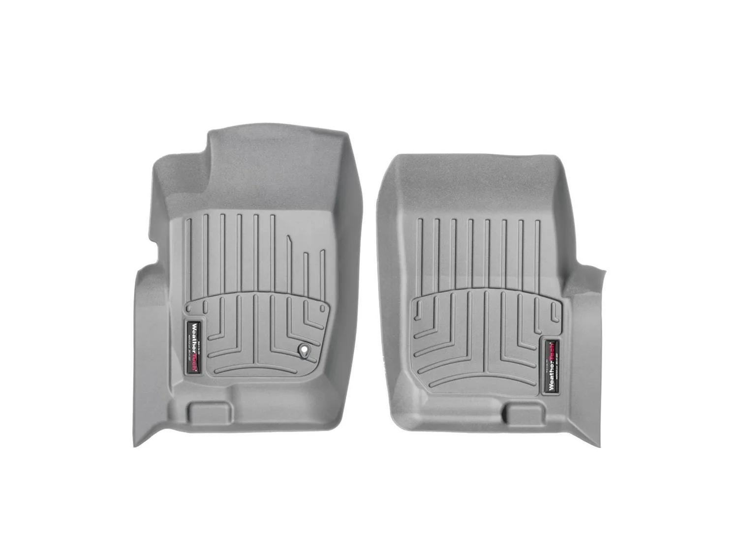 WeatherTech FloorLiner™ DigitalFit®; Gray; Front;