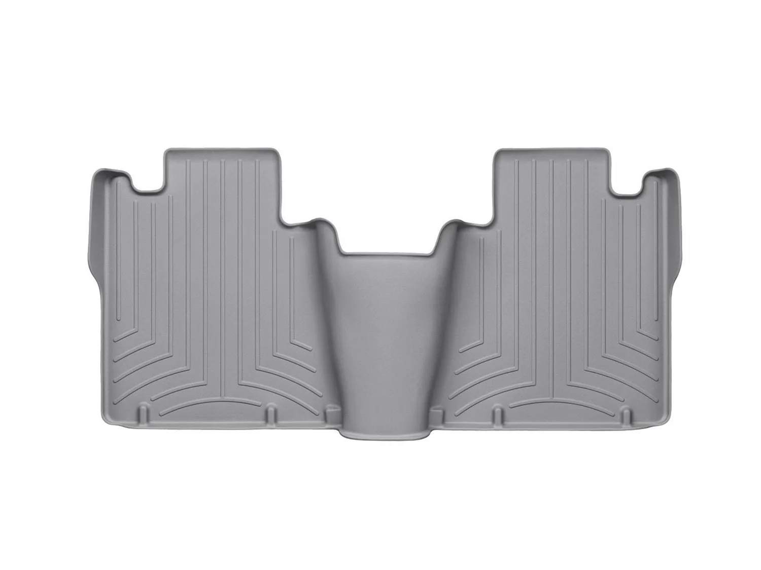 WeatherTech FloorLiner™ DigitalFit®; Gray; Rear;