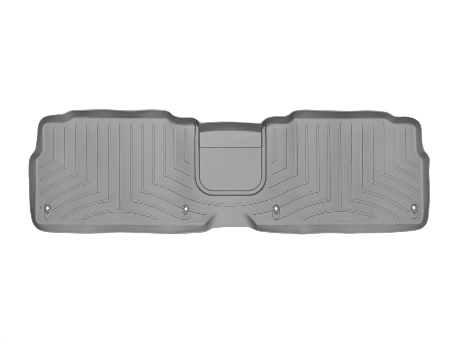 WeatherTech FloorLiner™ DigitalFit®; Gray; Rear;