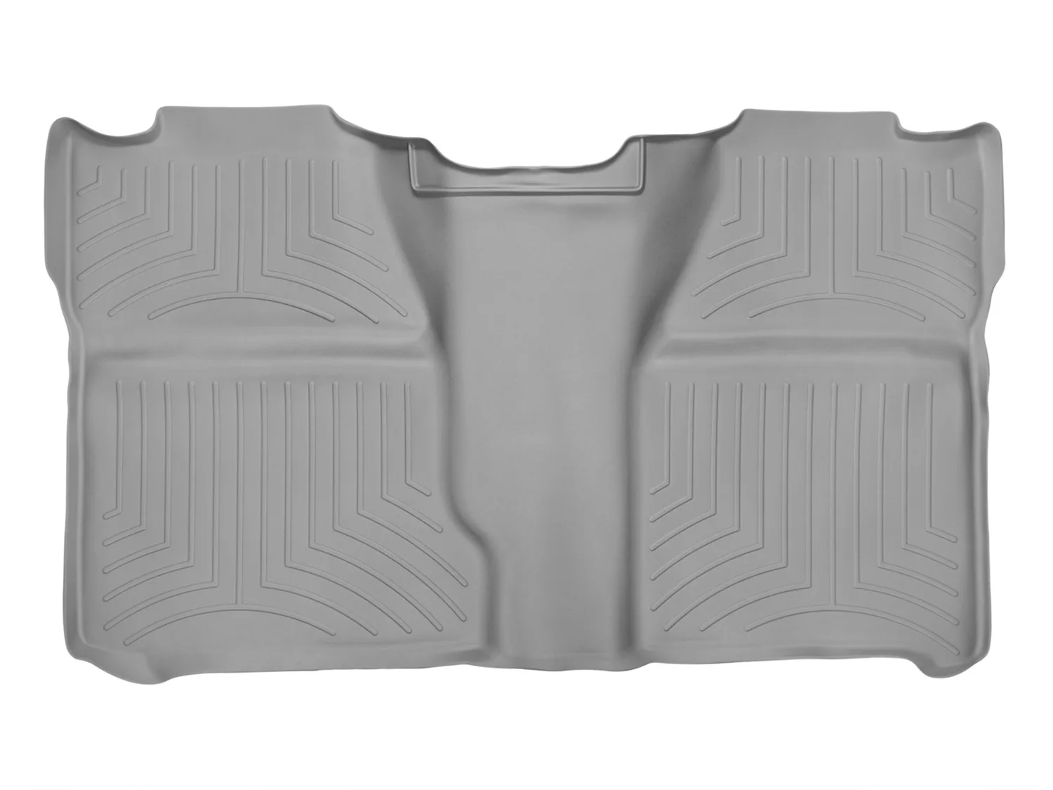 WeatherTech FloorLiner™ DigitalFit®; Gray; Rear;