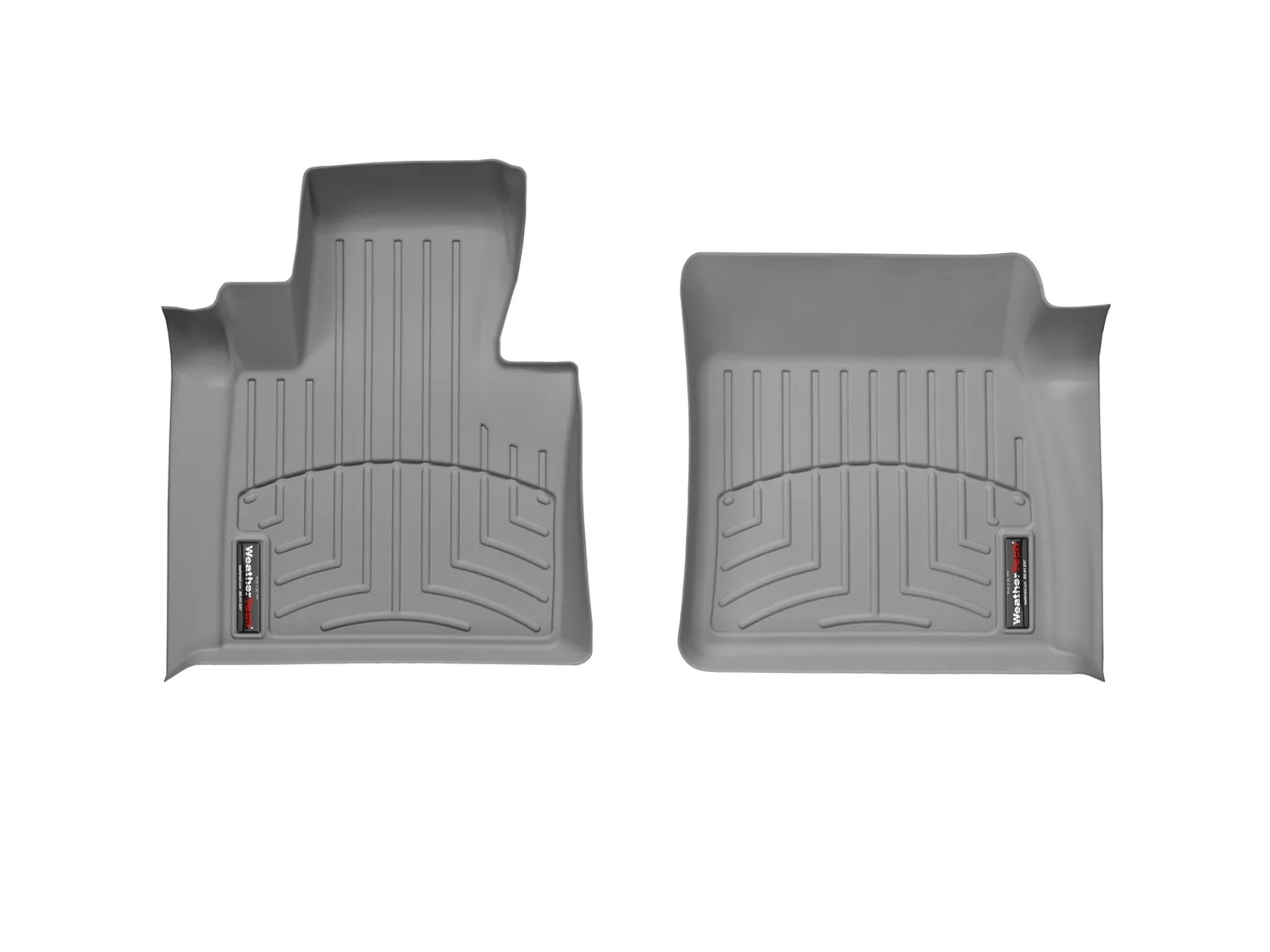 WeatherTech FloorLiner™ DigitalFit®; Gray; Front;