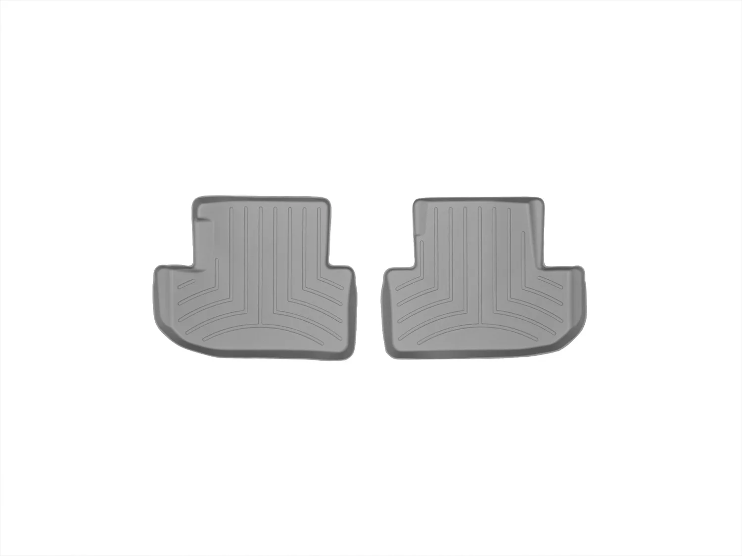 WeatherTech FloorLiner™ DigitalFit®; Gray; Rear;