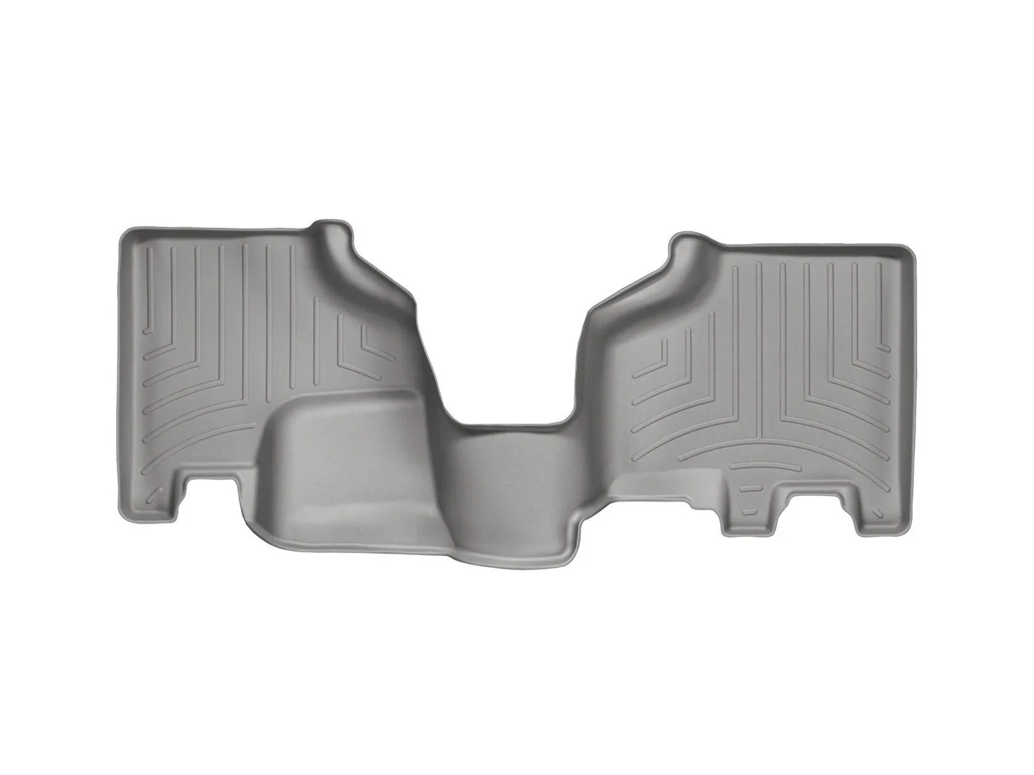 WeatherTech FloorLiner™ DigitalFit®; Gray; Rear;